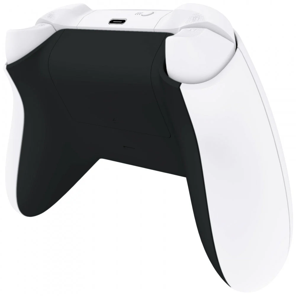 eXtremeRate Replacement Bottom Shell with Battery Cover for Xbox Series X & S Controller - Black - Image 6
