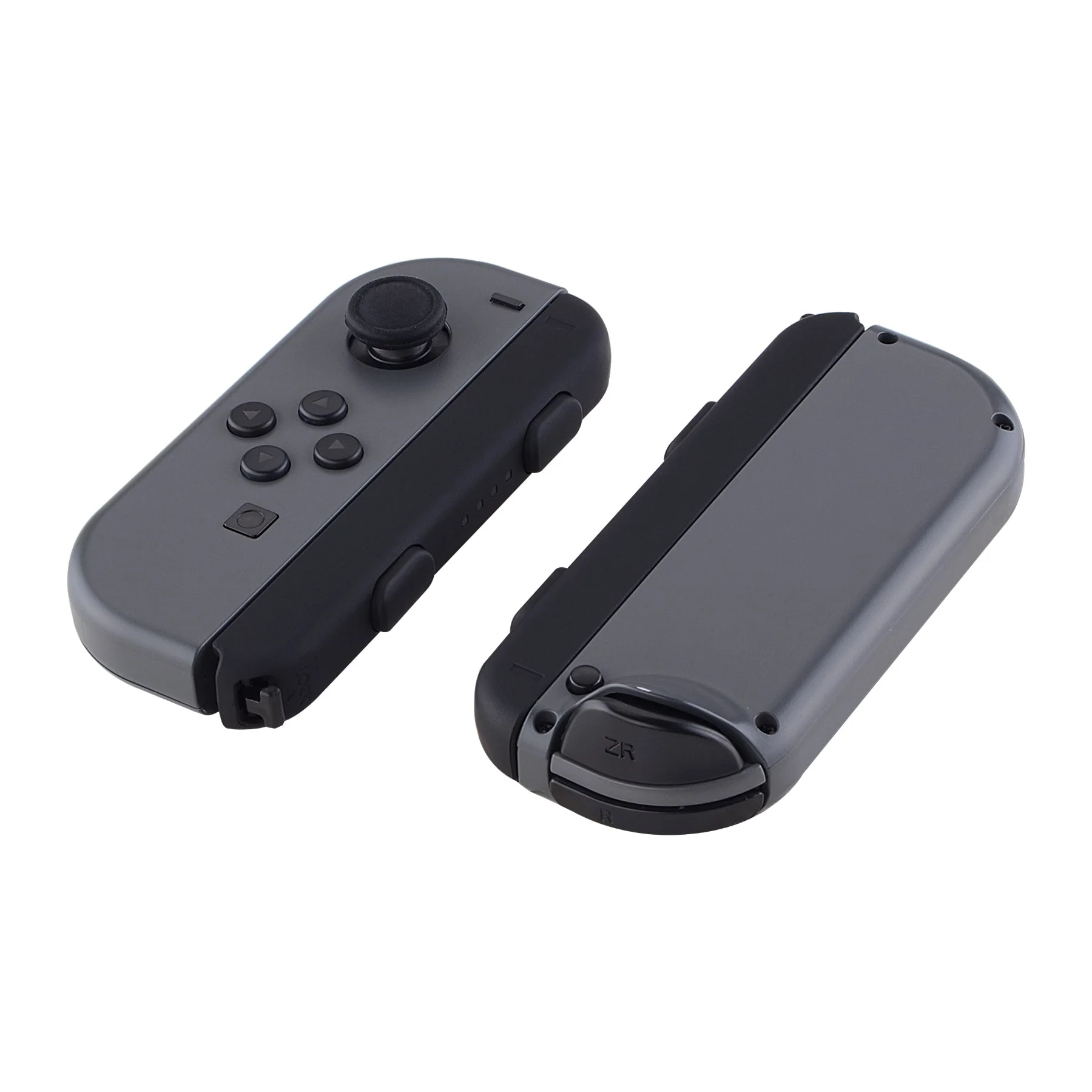 eXtremeRate 2 Pack Custom Replacement shell for Joycon Strap of NS Switch - Black - Image 4