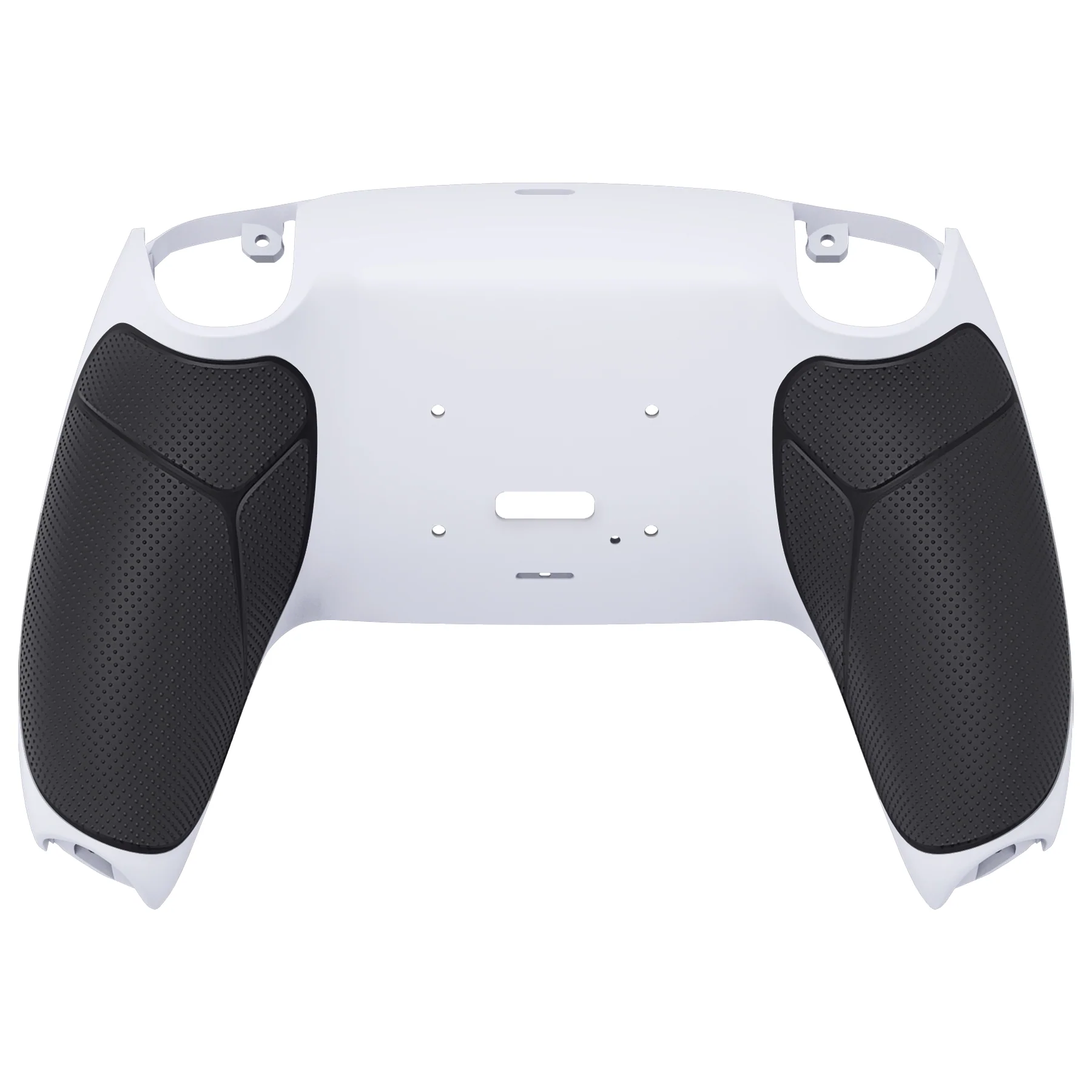eXtremeRate Performance Grip Redesigned Back Shell for eXtremeRate RISE Remap Kit, Compatible with PS5 Controller - Rubberized Black White - Image 7