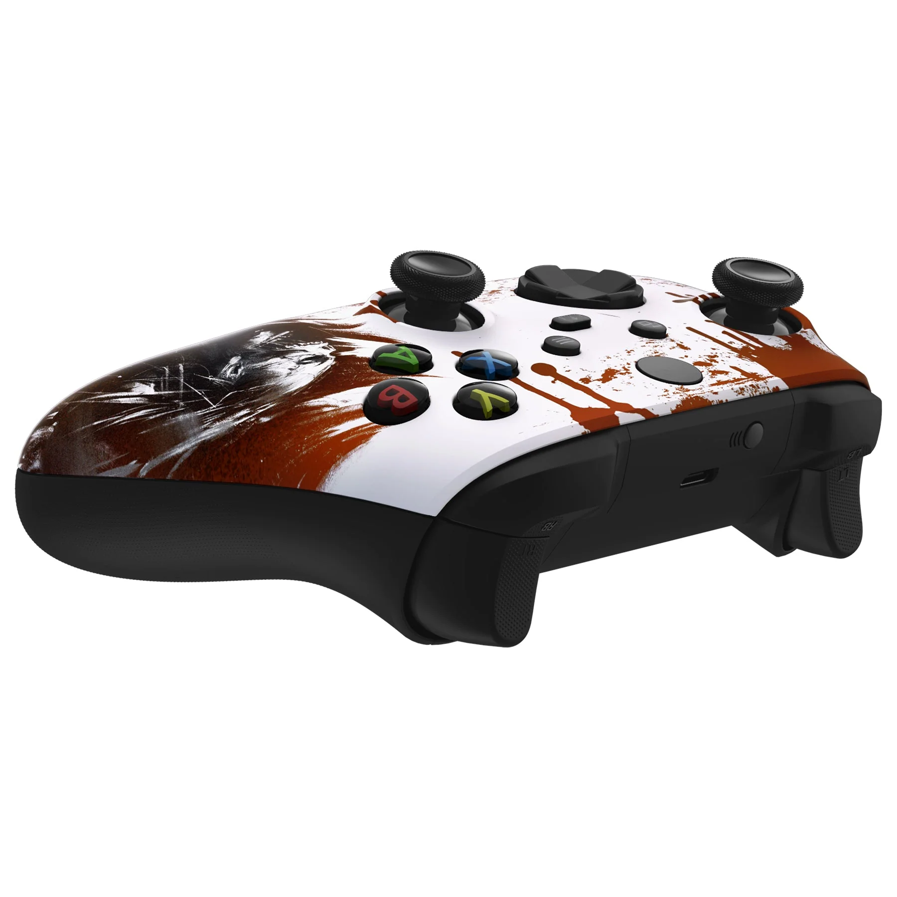 eXtremeRate Replacement Front Housing Shell for Xbox Series X & S Controller - Blood Zombie - Image 7