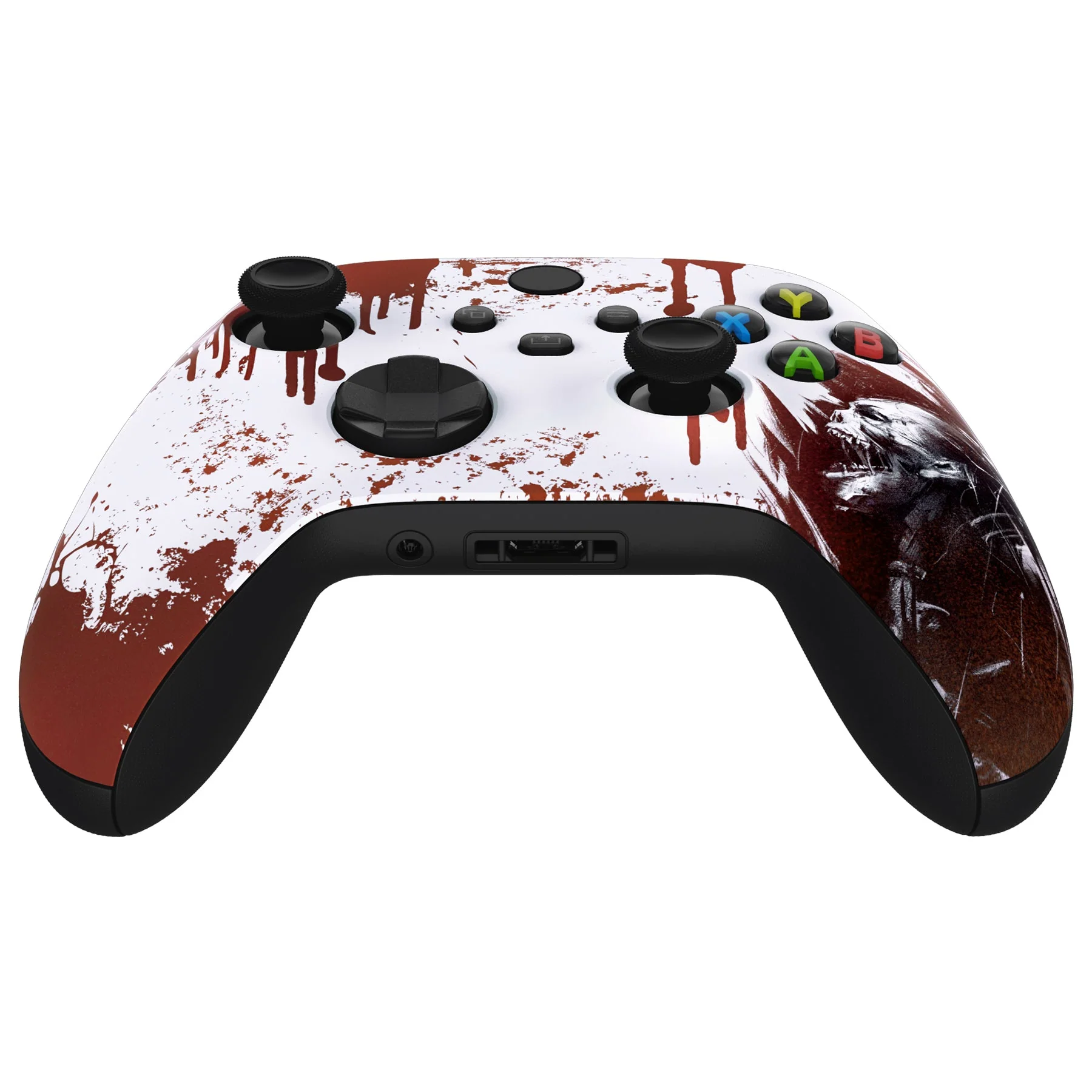 eXtremeRate Replacement Front Housing Shell for Xbox Series X & S Controller - Blood Zombie - Image 8