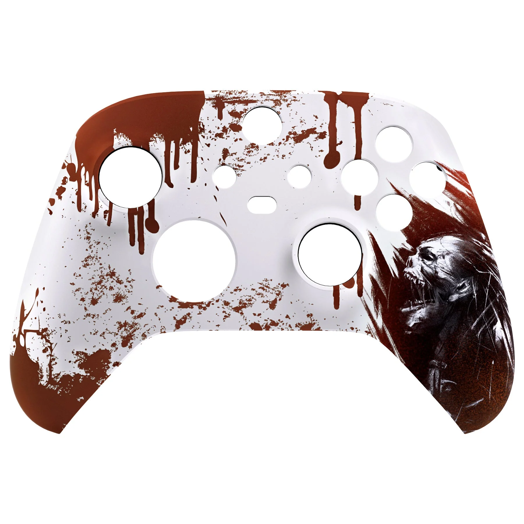 eXtremeRate Replacement Front Housing Shell for Xbox Series X & S Controller - Blood Zombie - Image 9