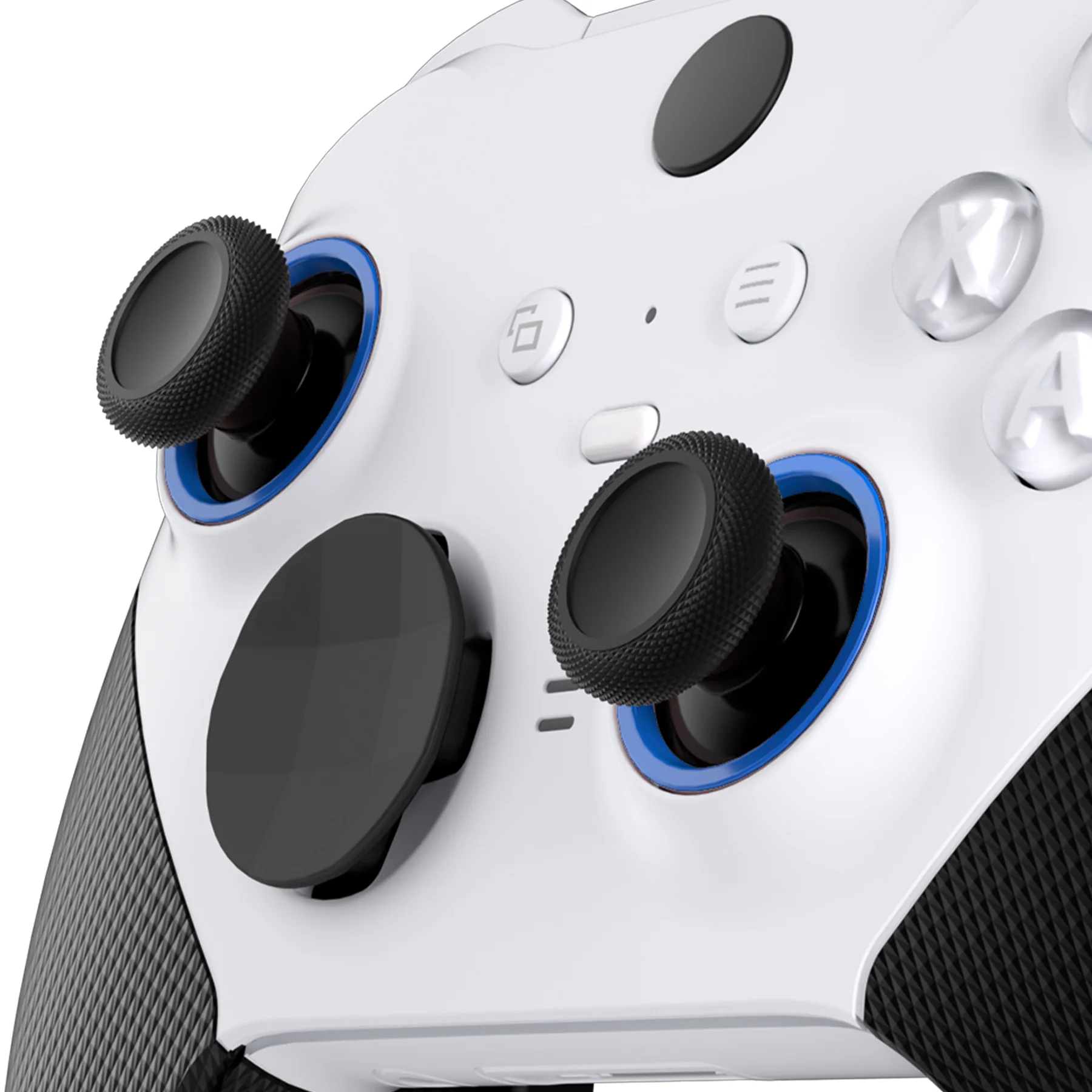 eXtremeRate Custom Accent Rings for Xbox Elite Series 2 Core & for Elite Series 2 & for Xbox One Elite Controller, Compatible with eXtremeRate ASR Version Shell for Xbox Series X/S Controller - Blue - Image 7