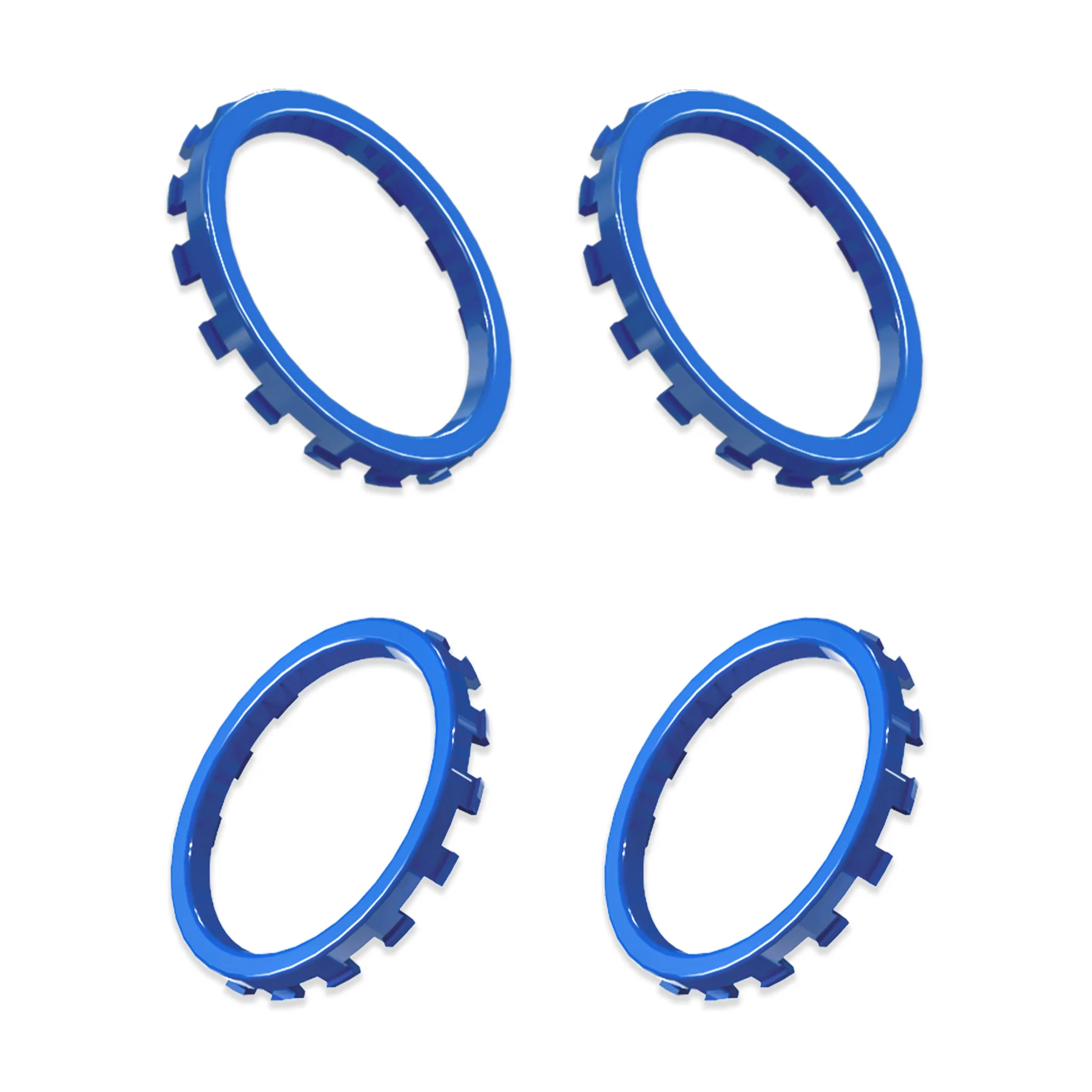eXtremeRate Custom Accent Rings for Xbox Elite Series 2 Core & for Elite Series 2 & for Xbox One Elite Controller, Compatible with eXtremeRate ASR Version Shell for Xbox Series X/S Controller - Blue - Image 8