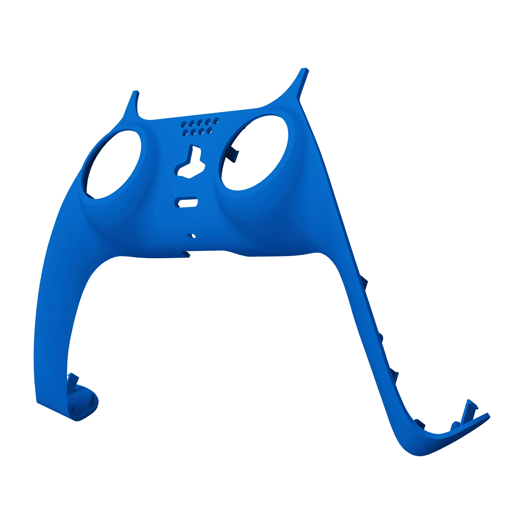 eXtremeRate Replacement Decorative Trim Shell with Accent Rings Compatible with PS5 Controller BDM-010/020/030/040/050 - Blue - Image 8