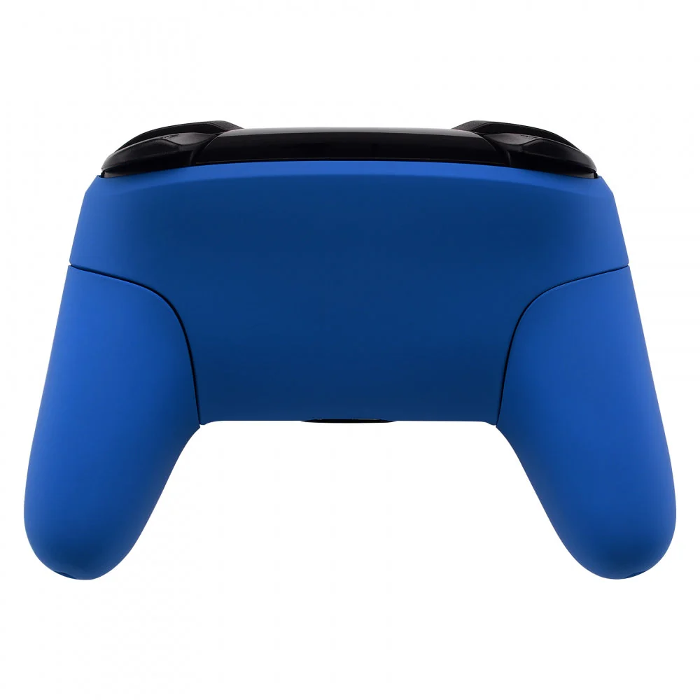 eXtremeRate Replacement Full Set Shell Faceplate Backplate Handles for Nintendo Switch Pro - Blue - Image 7
