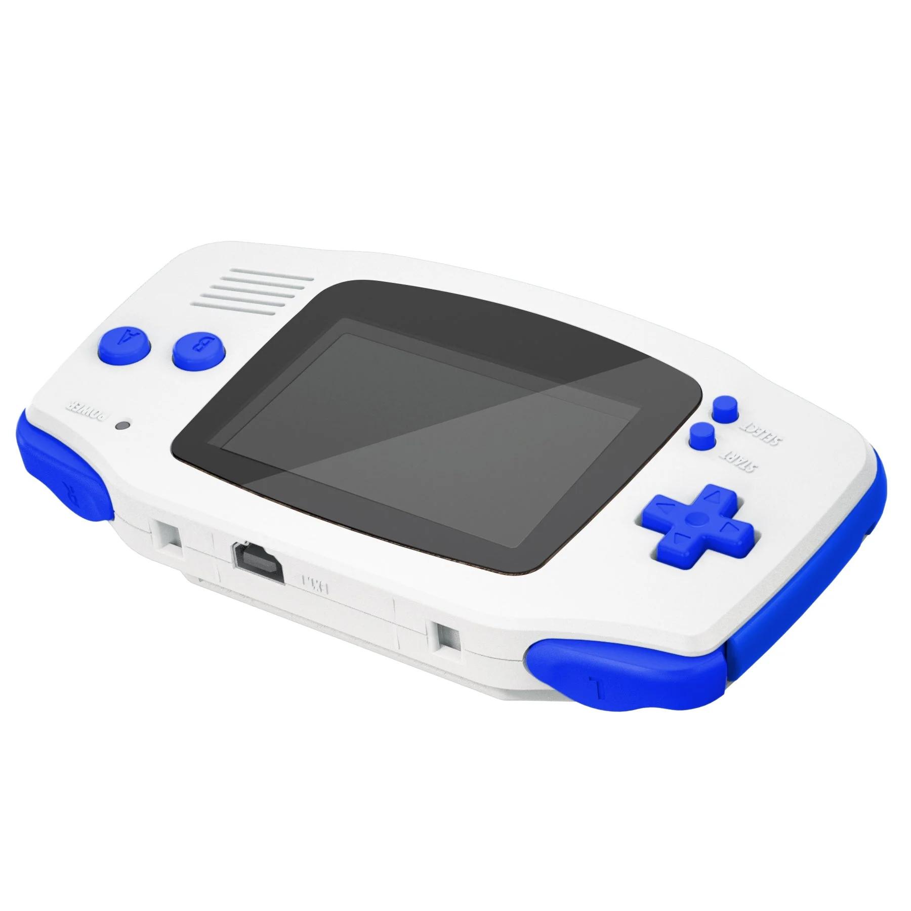 eXtremeRate GBA Replacement Full Set Buttons for Gameboy Advance - Blue - Image 8