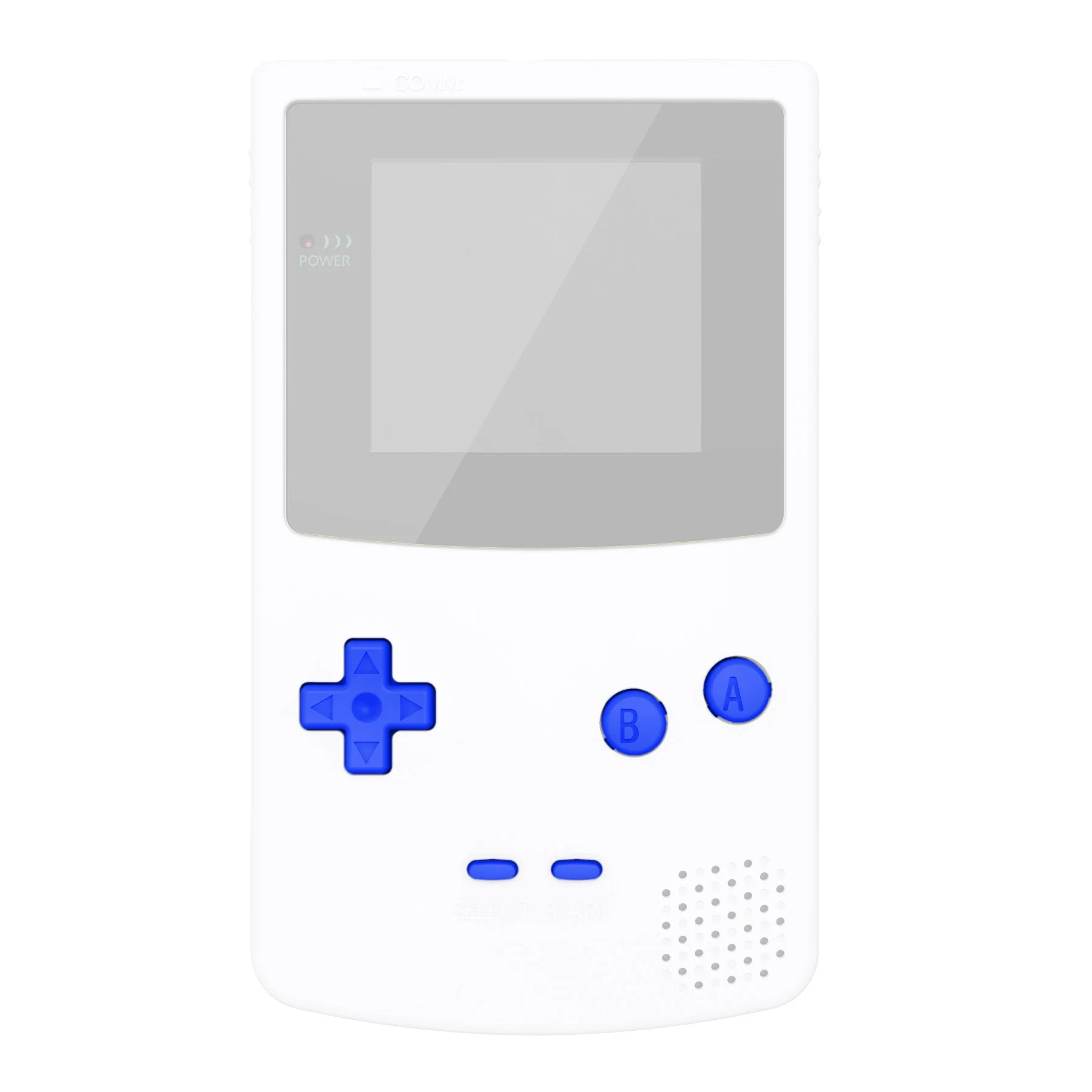 eXtremeRate Replacement Full Set Buttons for Gameboy Color GBC - Blue - Image 4