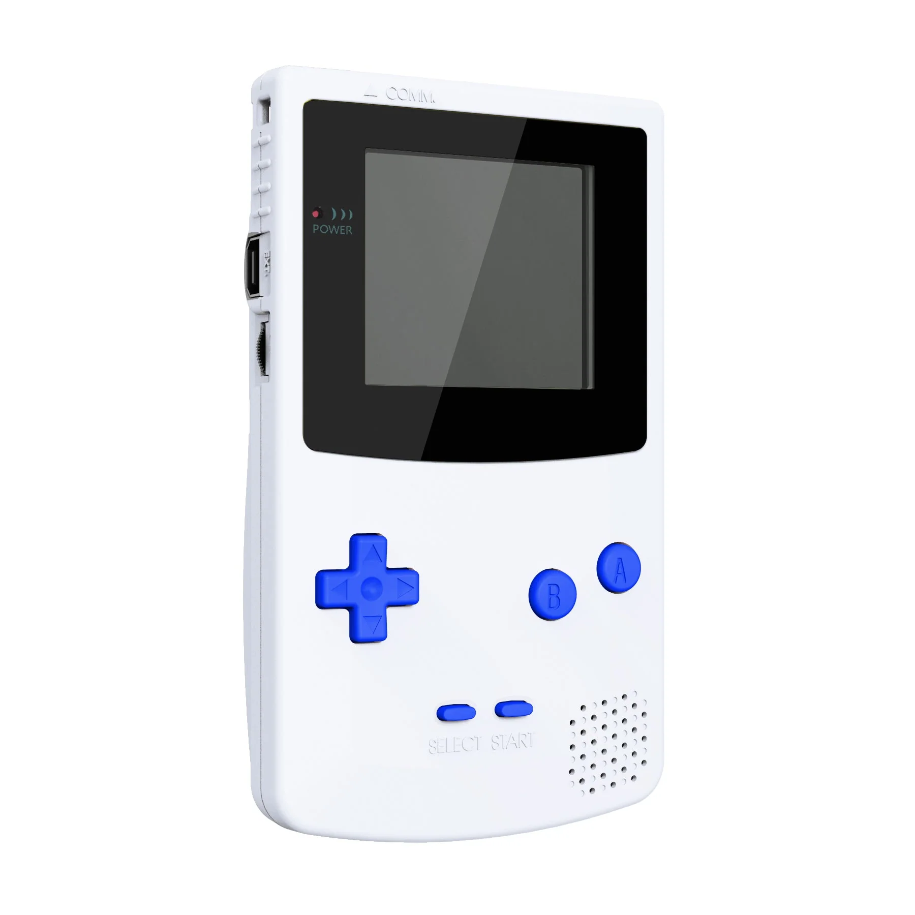eXtremeRate Replacement Full Set Buttons for Gameboy Color GBC - Blue - Image 5