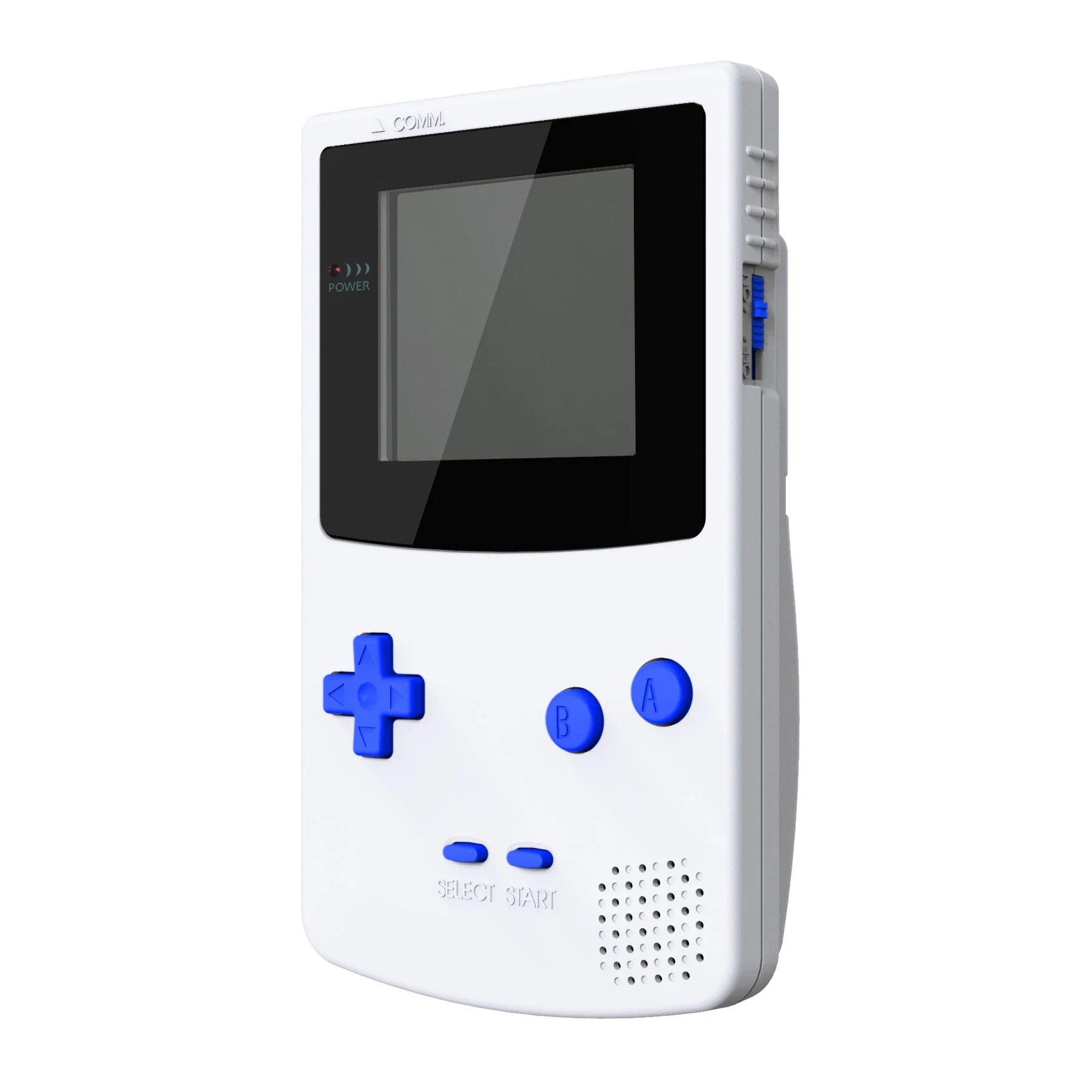 eXtremeRate Replacement Full Set Buttons for Gameboy Color GBC - Blue - Image 6