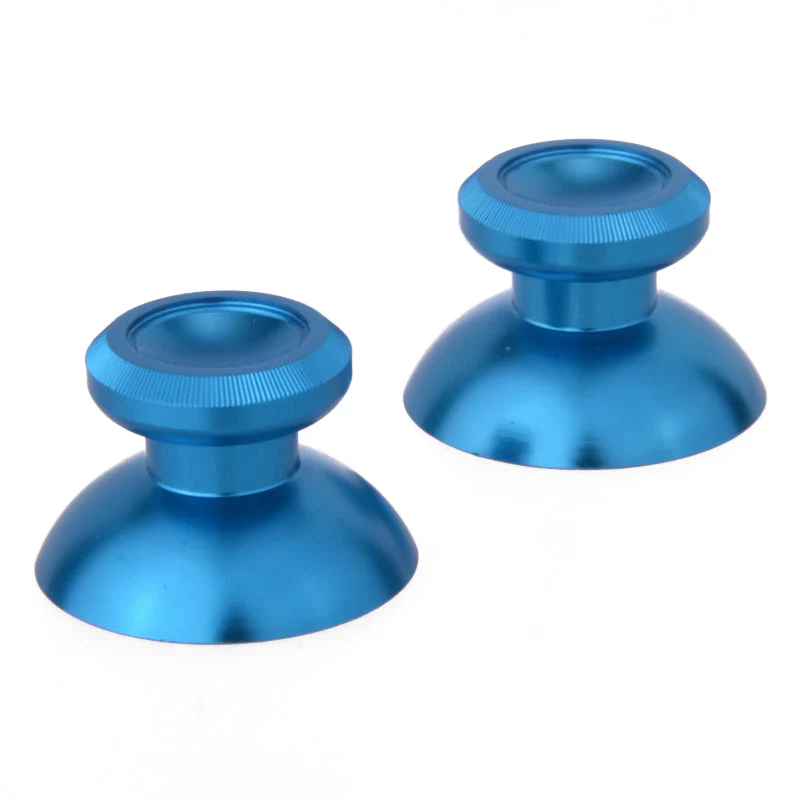 eXtremeRate Metal Aluminium Thumbsticks for Xbox One Controller - Blue - Image 4