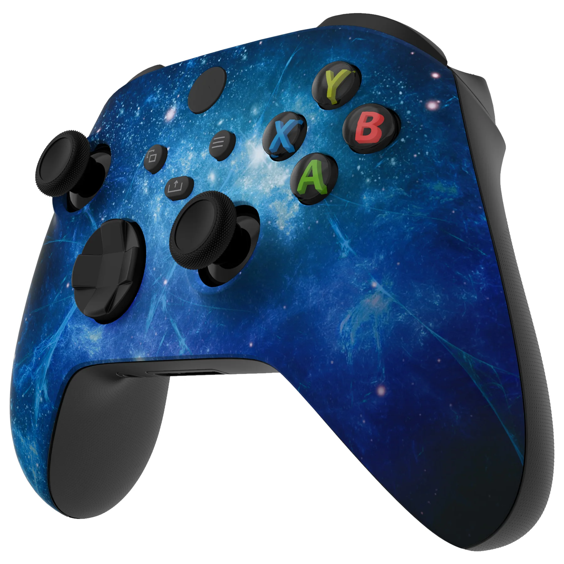 eXtremeRate Replacement Front Housing Shell for Xbox Series X & S Controller - Blue Nebula - Image 4