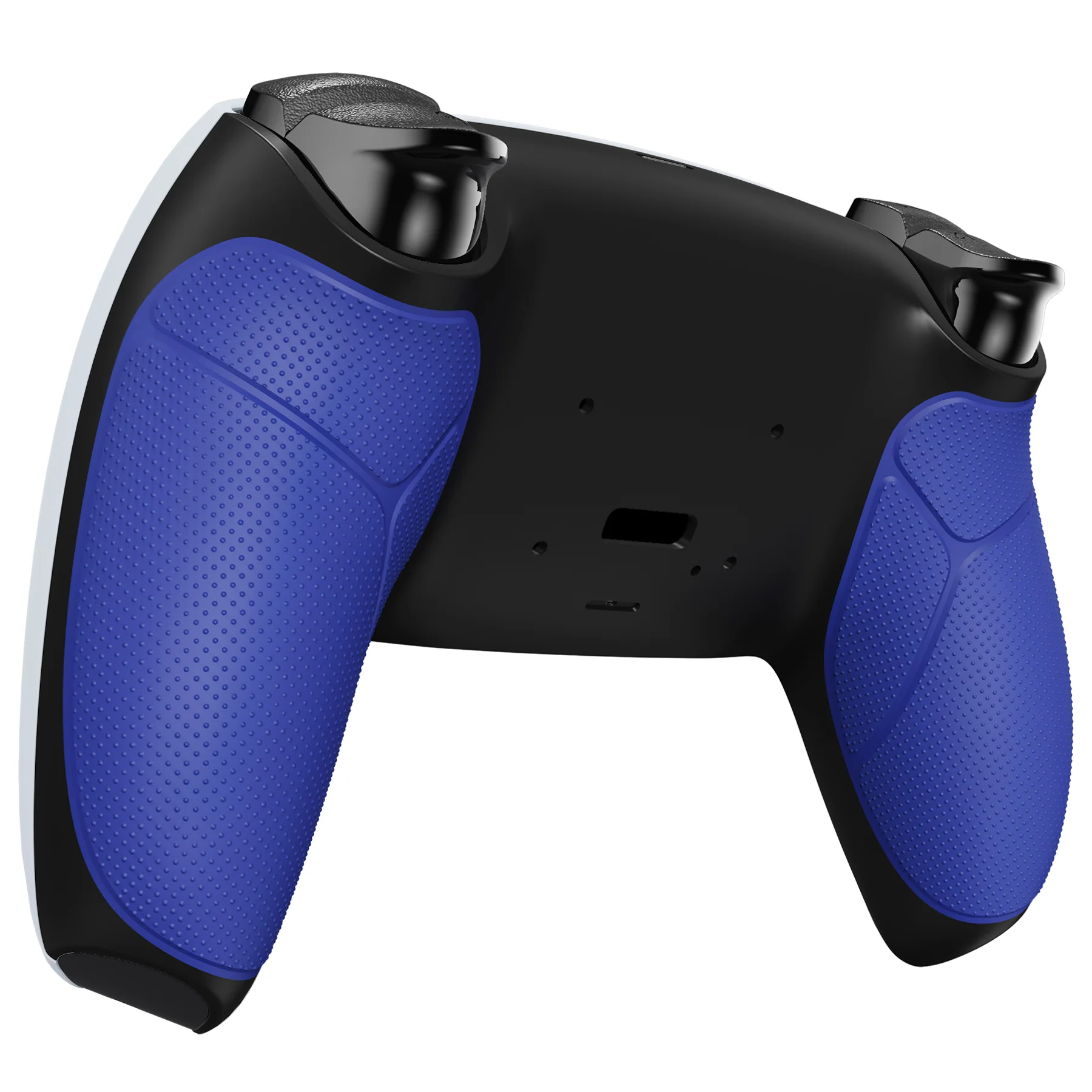 eXtremeRate Performance Grip Redesigned Back Shell for eXtremeRate RISE Remap Kit, Compatible with PS5 Controller - Rubberized Blue - Image 4