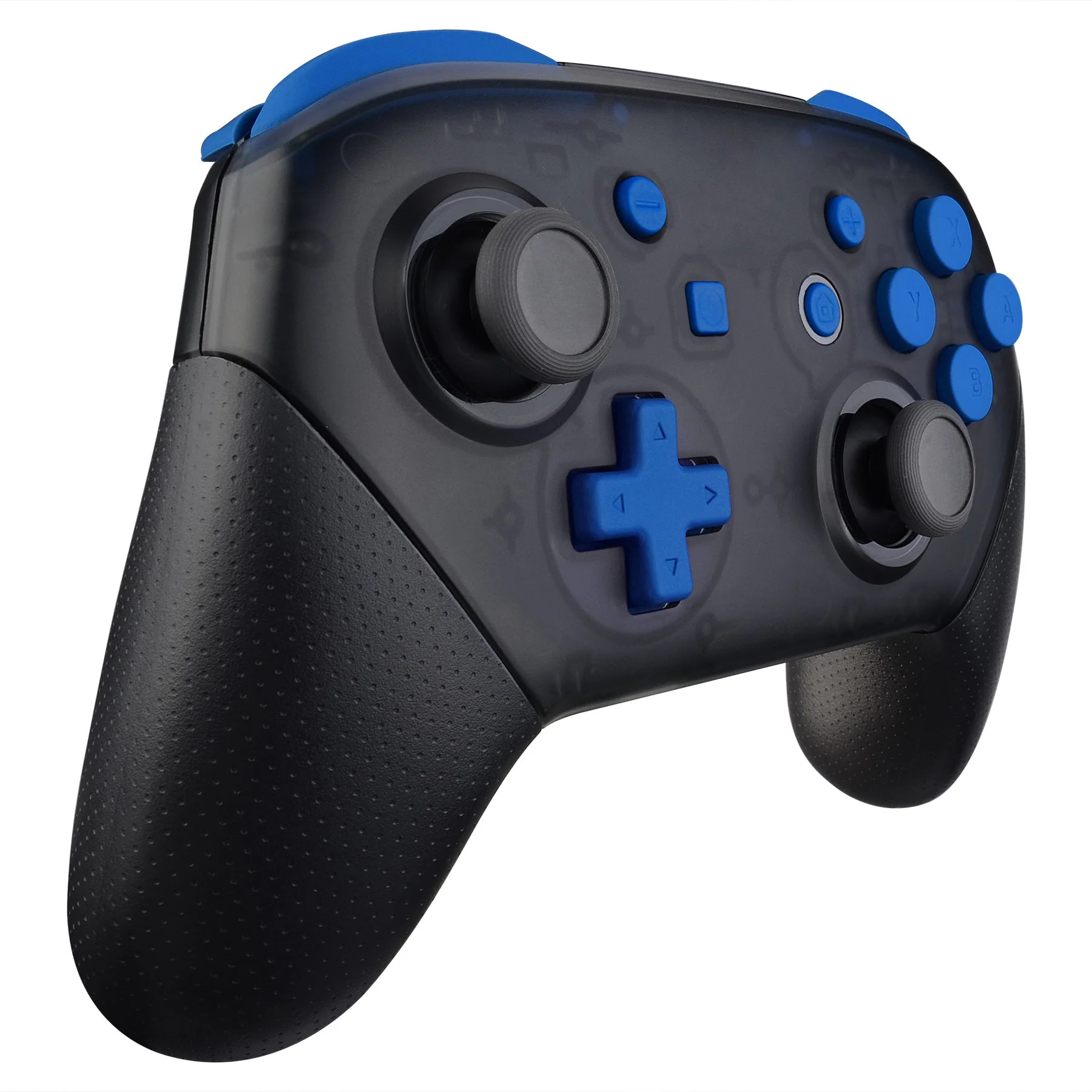 eXtremeRate DIY Replacement Full Set Buttons for Nintendo Switch Pro Controller - Blue - Image 5