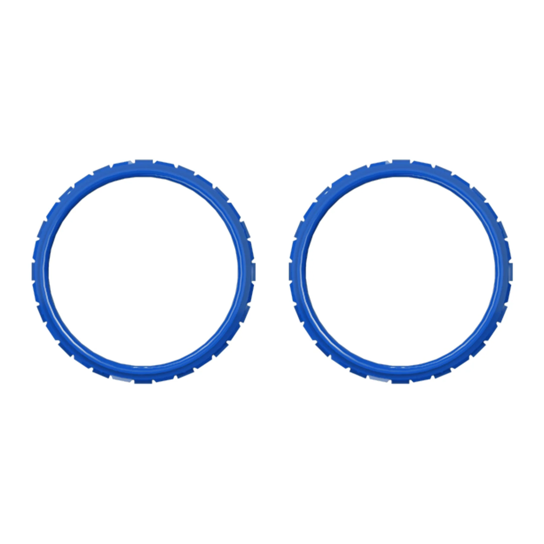 eXtremeRate Custom Replacement Accent Rings for PS5 Controller - Blue - Image 6