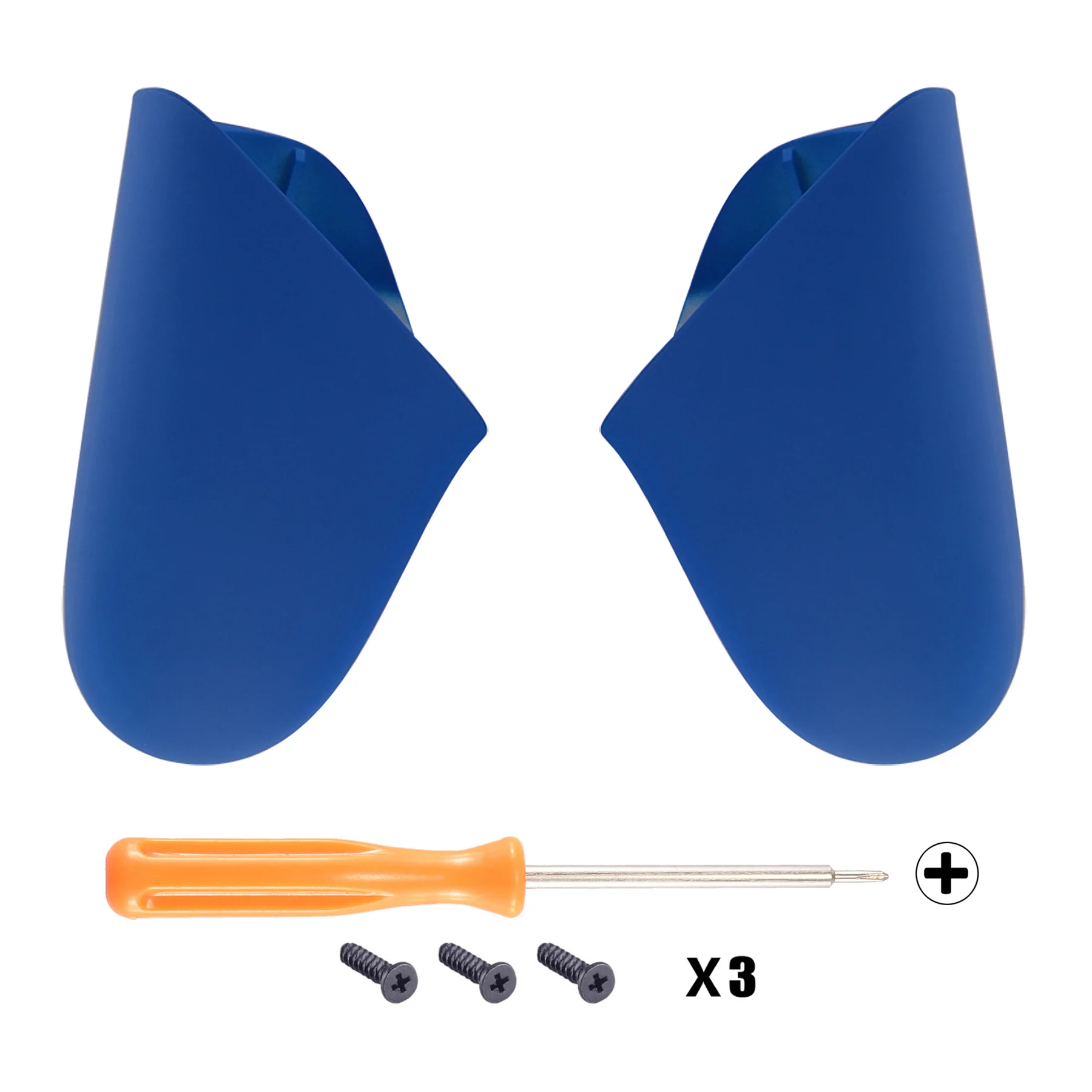 eXtremeRate Replacement Handle Grips for Nintendo Switch Pro Controller - Blue - Image 2