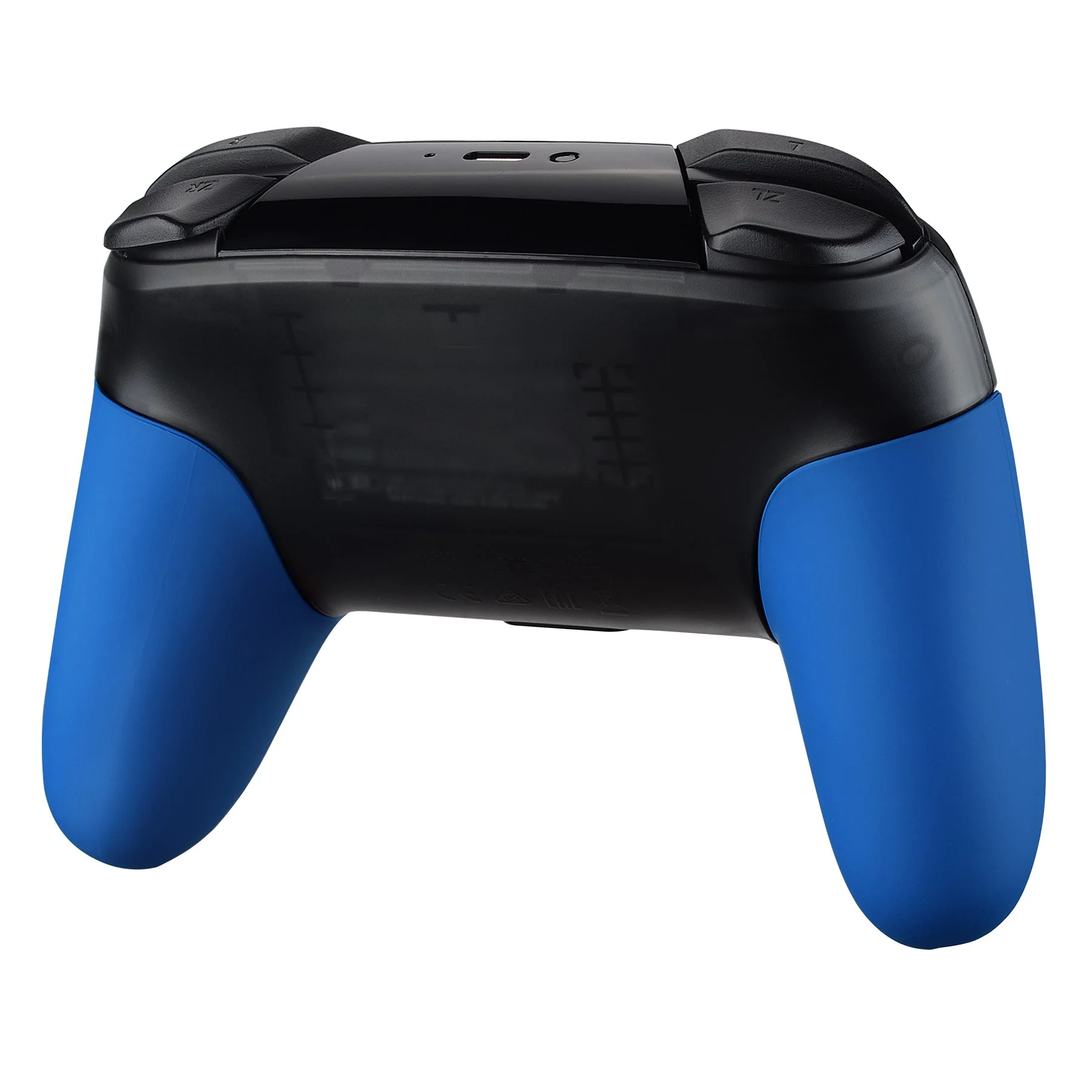 eXtremeRate Replacement Handle Grips for Nintendo Switch Pro Controller - Blue - Image 6