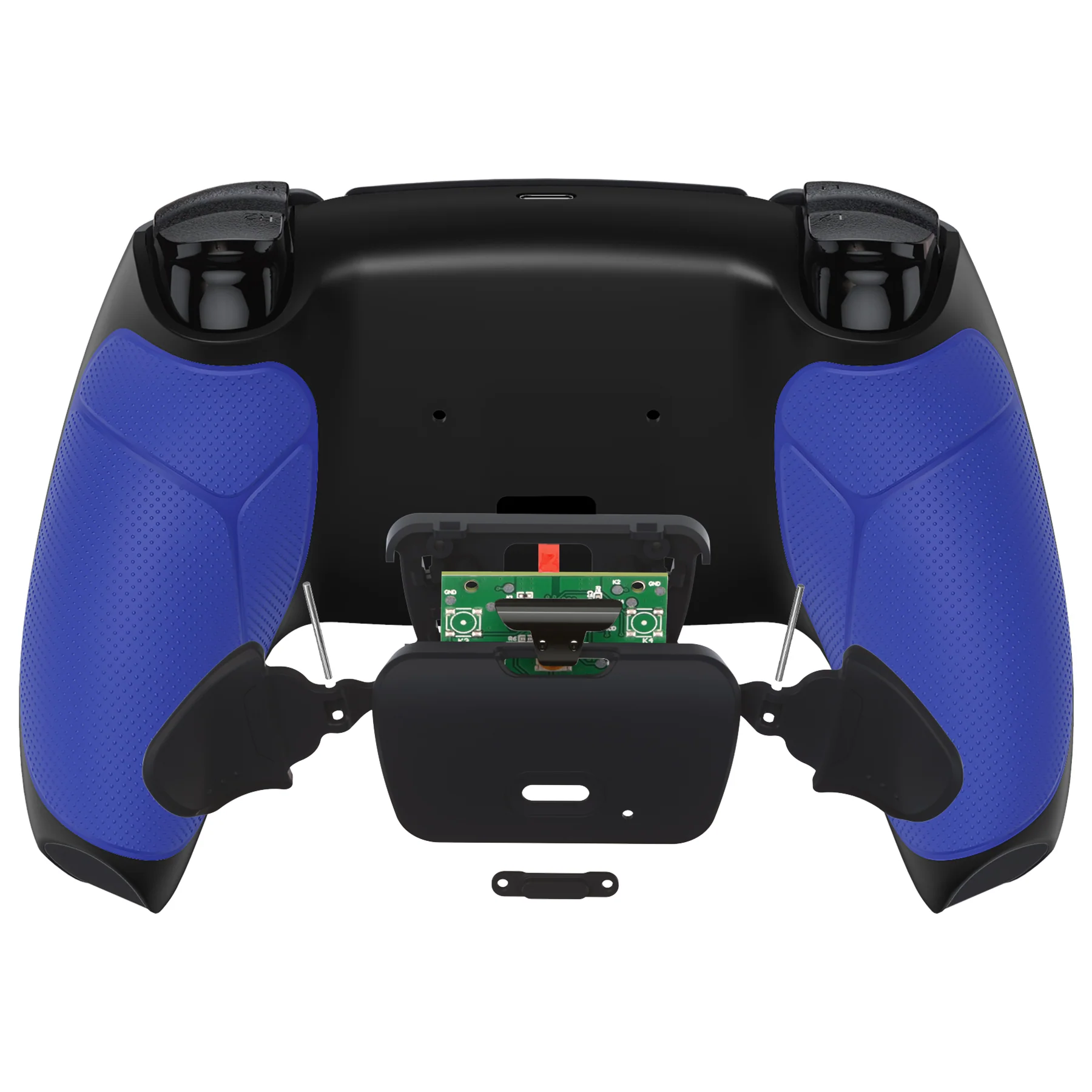 eXtremeRate Remappable Rise 2.0 Remap Kit for PS5 Controller BDM-010 & BDM-020 - Rubberized Blue - Image 6