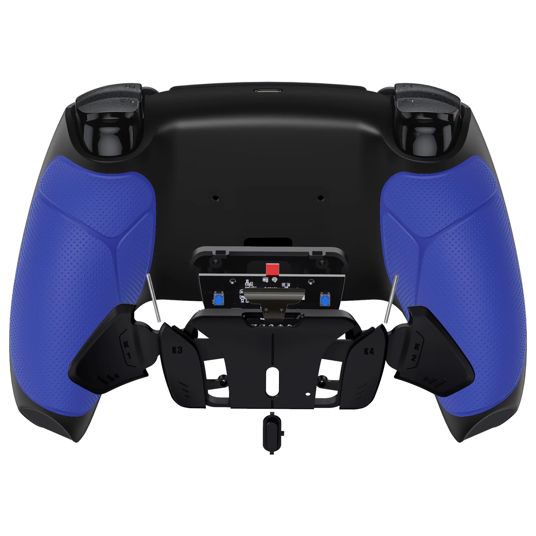 eXtremeRate Remappable RISE4 Remap Kit for PS5 Controller BDM-010/020 - Rubberized Blue - Image 6