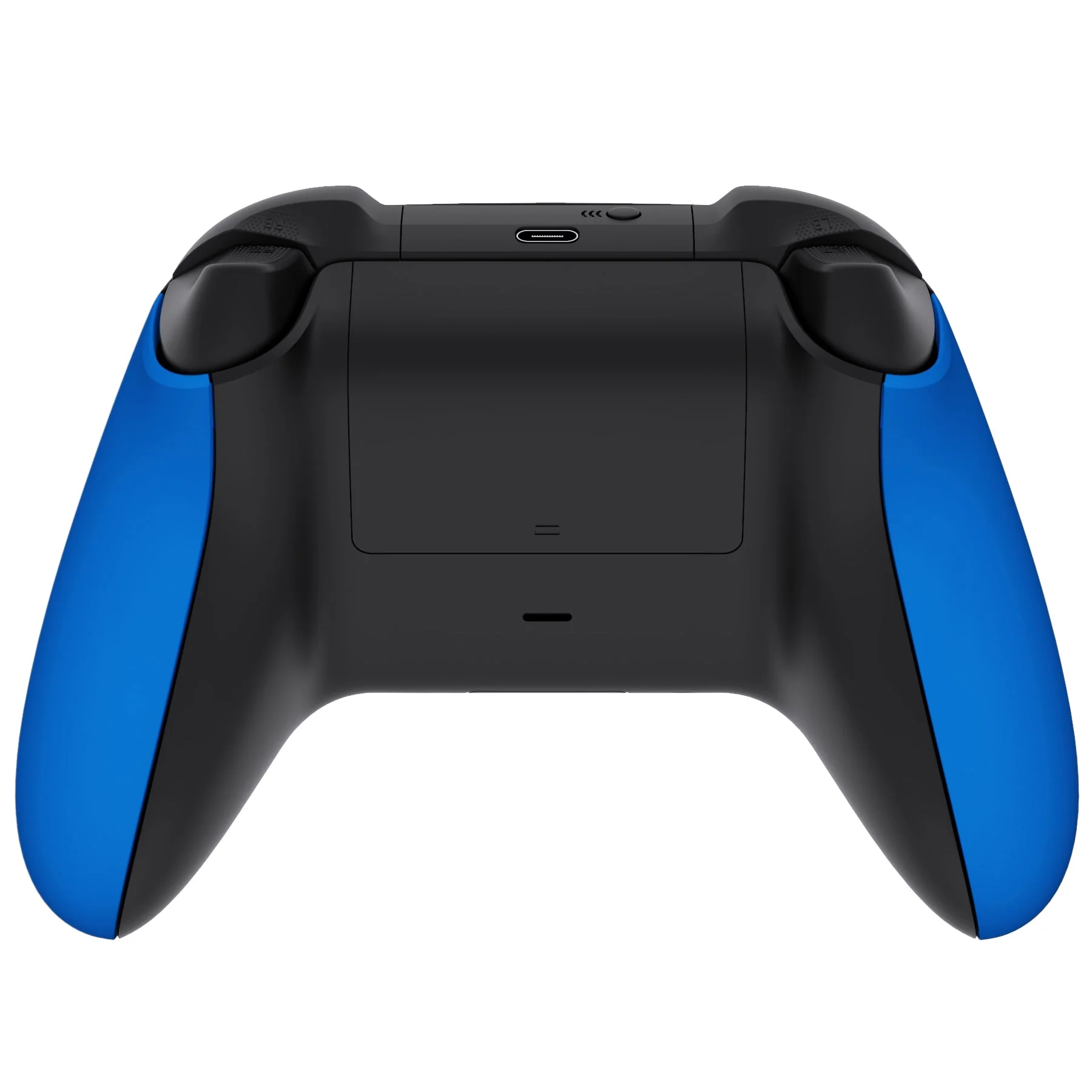 eXtremeRate Replacement Non-Slip Side Rails Grip Back Panels for Xbox Series X & S Controller - Blue - Image 4