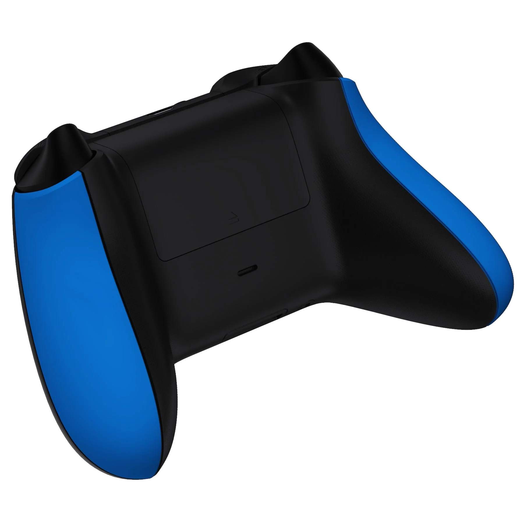 eXtremeRate Replacement Non-Slip Side Rails Grip Back Panels for Xbox Series X & S Controller - Blue - Image 6