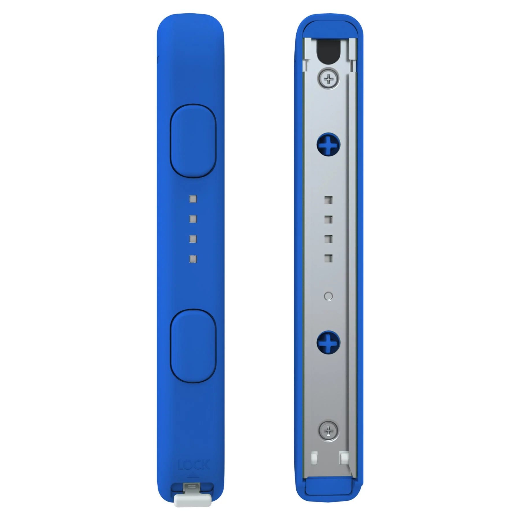 eXtremeRate 2 Pack Custom Replacement shell for Joycon Strap of NS Switch - Blue - Image 3
