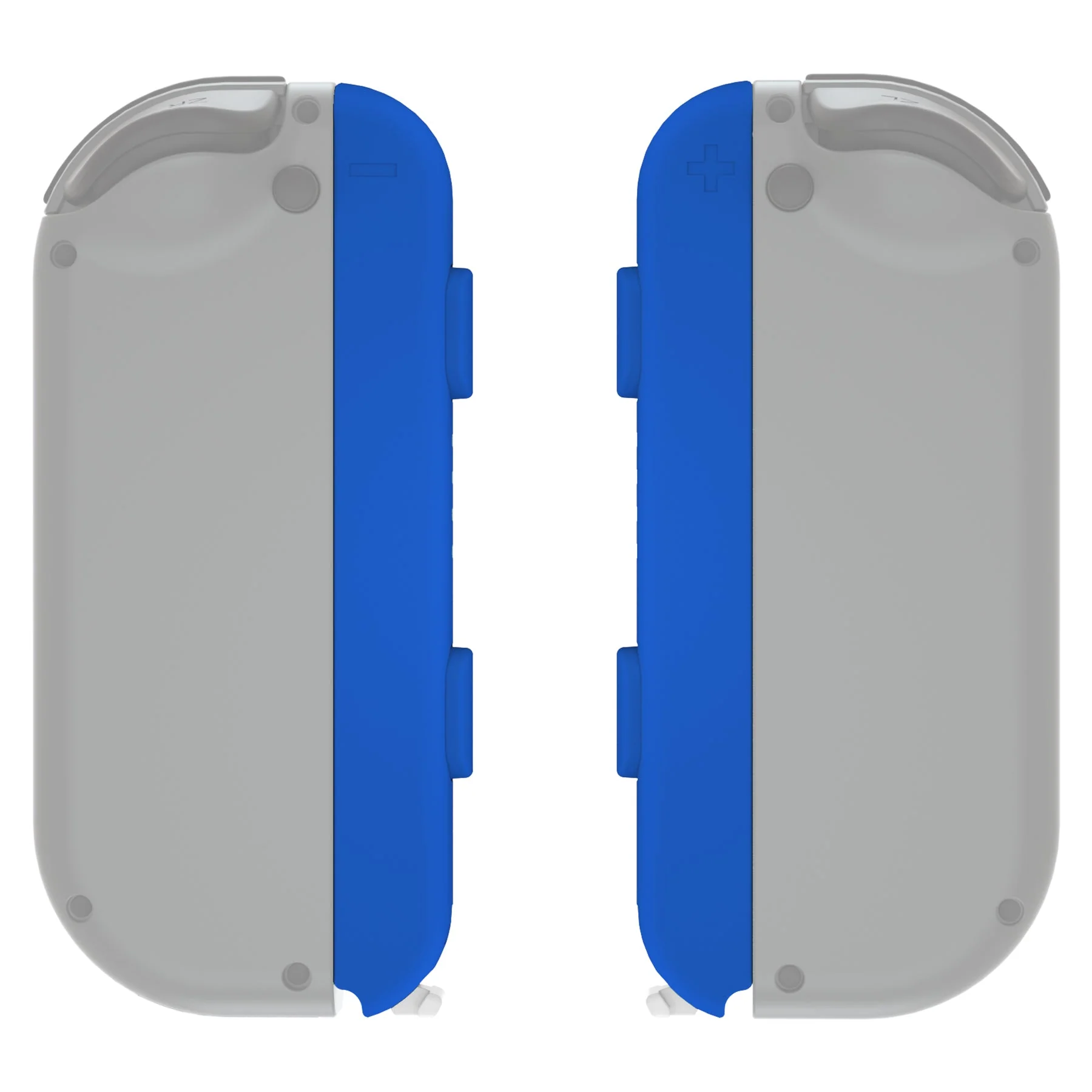 eXtremeRate 2 Pack Custom Replacement shell for Joycon Strap of NS Switch - Blue - Image 6