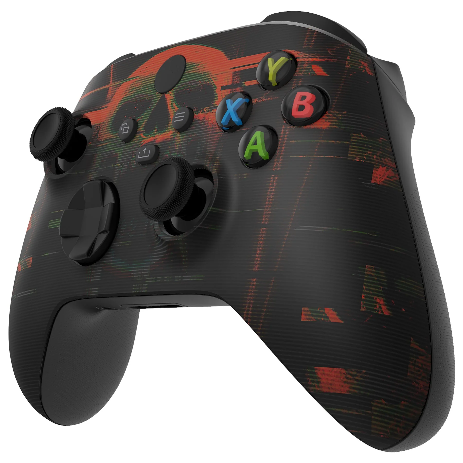 eXtremeRate Replacement Front Housing Shell for Xbox Series X & S Controller - Blurred Screaming Skull - Image 4