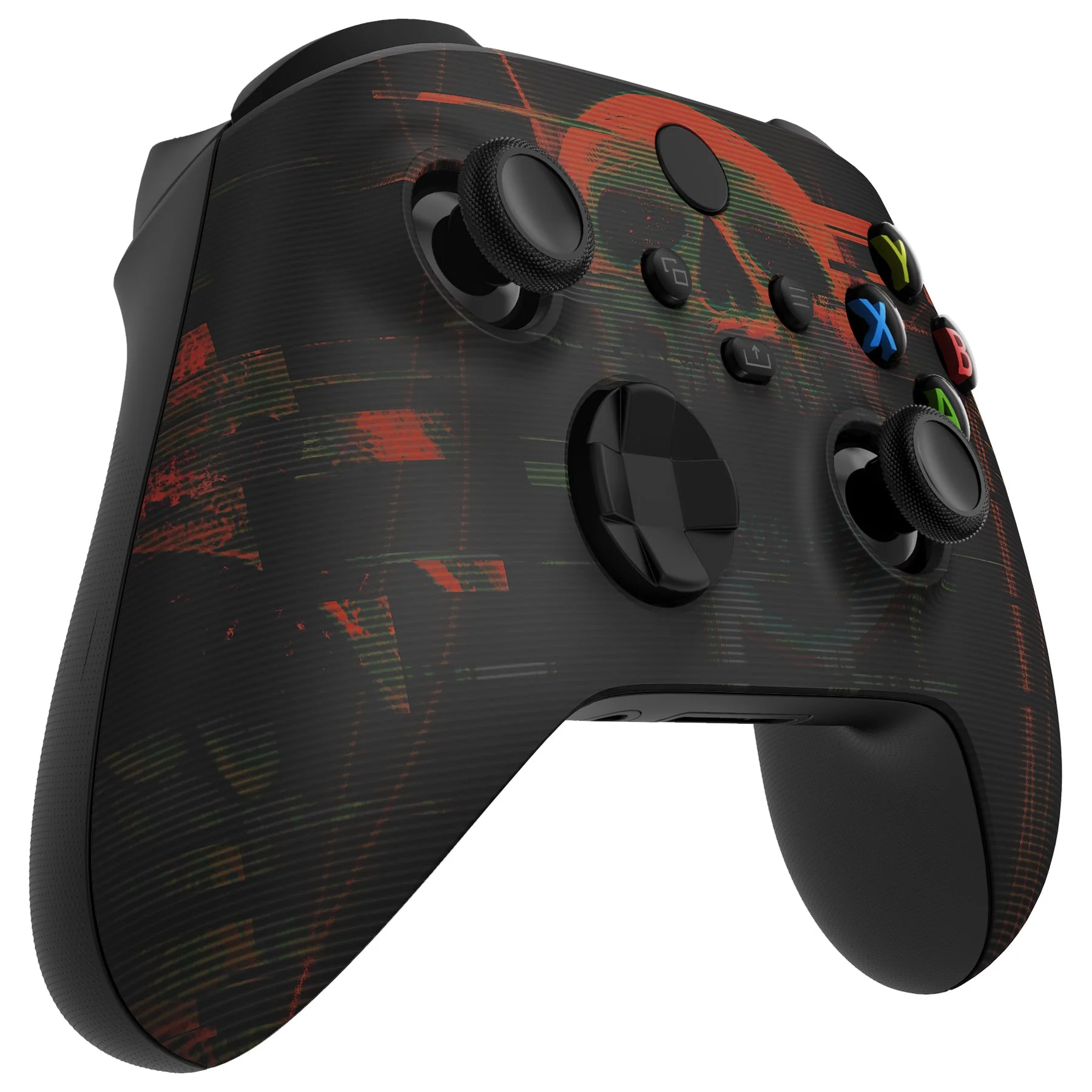 eXtremeRate Replacement Front Housing Shell for Xbox Series X & S Controller - Blurred Screaming Skull - Image 5