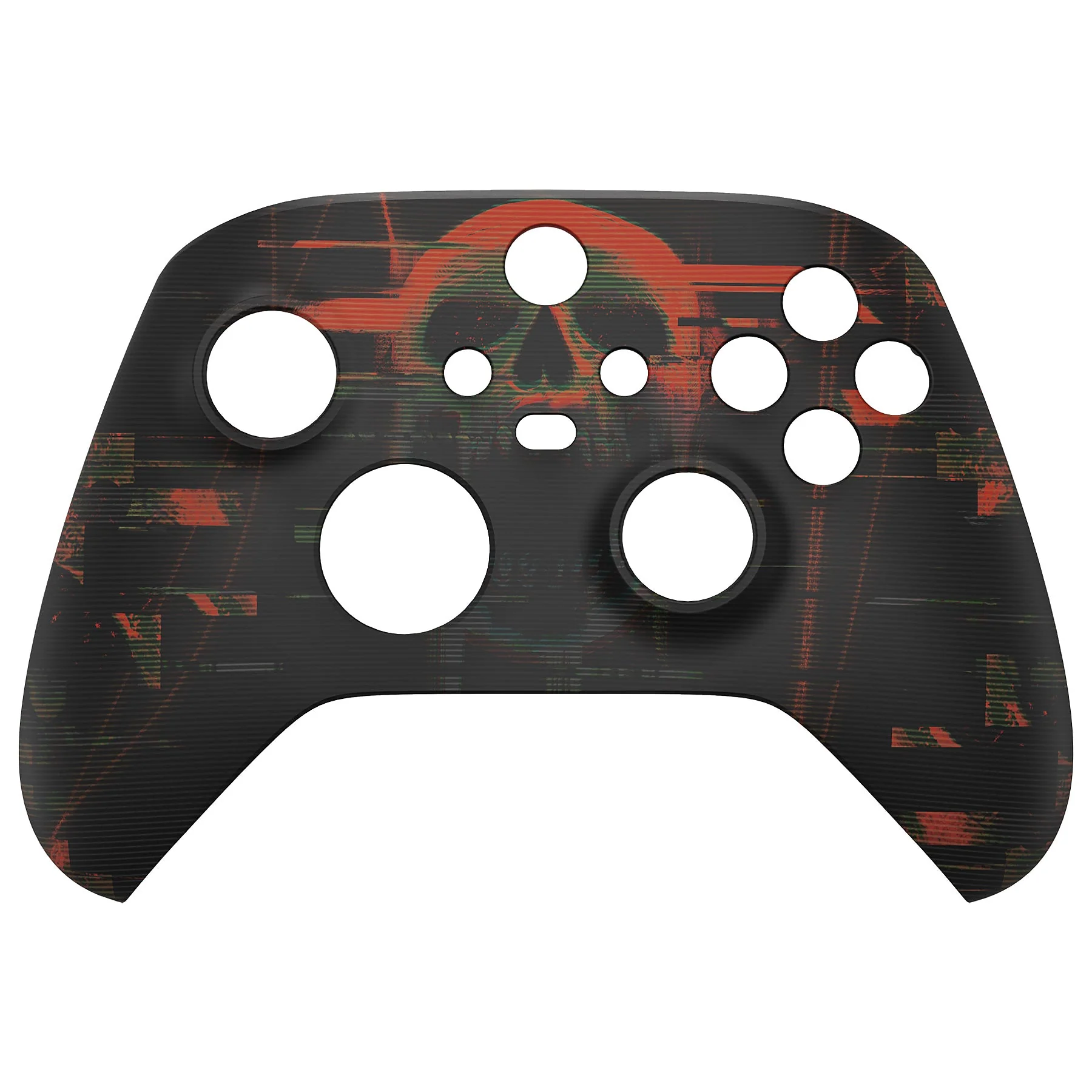 eXtremeRate Replacement Front Housing Shell for Xbox Series X & S Controller - Blurred Screaming Skull - Image 6
