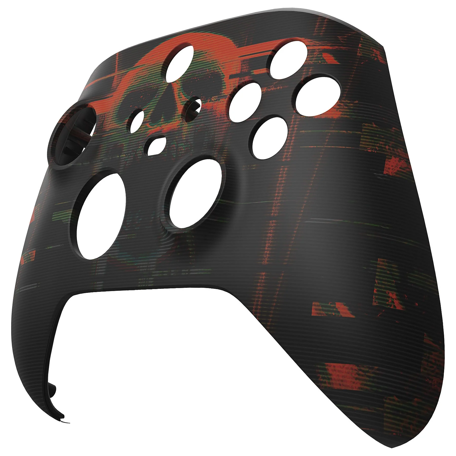 eXtremeRate Replacement Front Housing Shell for Xbox Series X & S Controller - Blurred Screaming Skull - Image 7