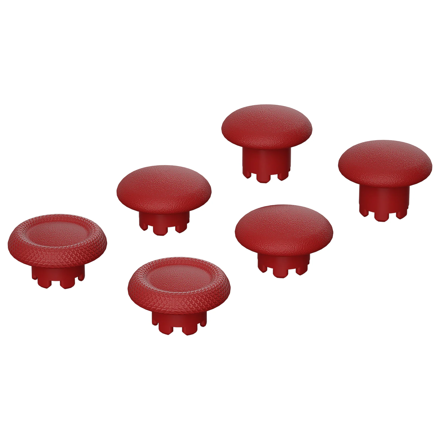 eXtremeRate Replacement Swappable Thumbsticks for PS5 Edge Controller - Carmine Red - Image 4