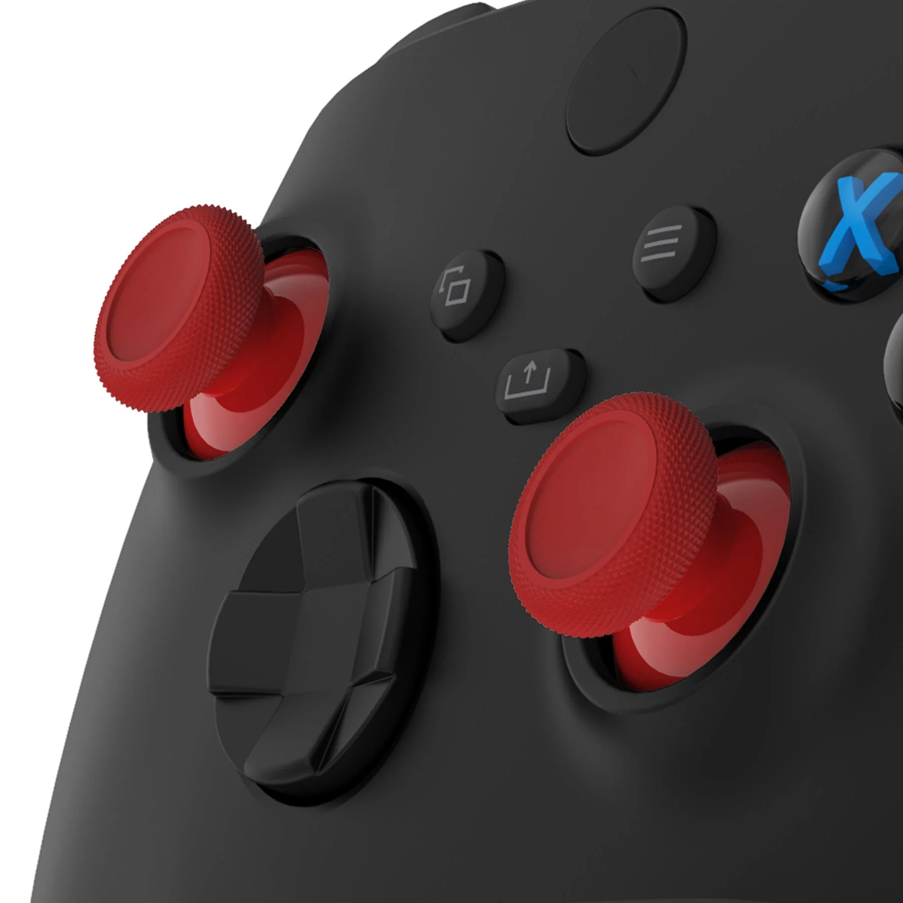 eXtremeRate Replacement Thumbsticks for Xbox Series X/S Controller & Xbox One X/S Controller & Xbox One Standard Controller & Xbox One Elite Controller - Carmine Red - Image 3