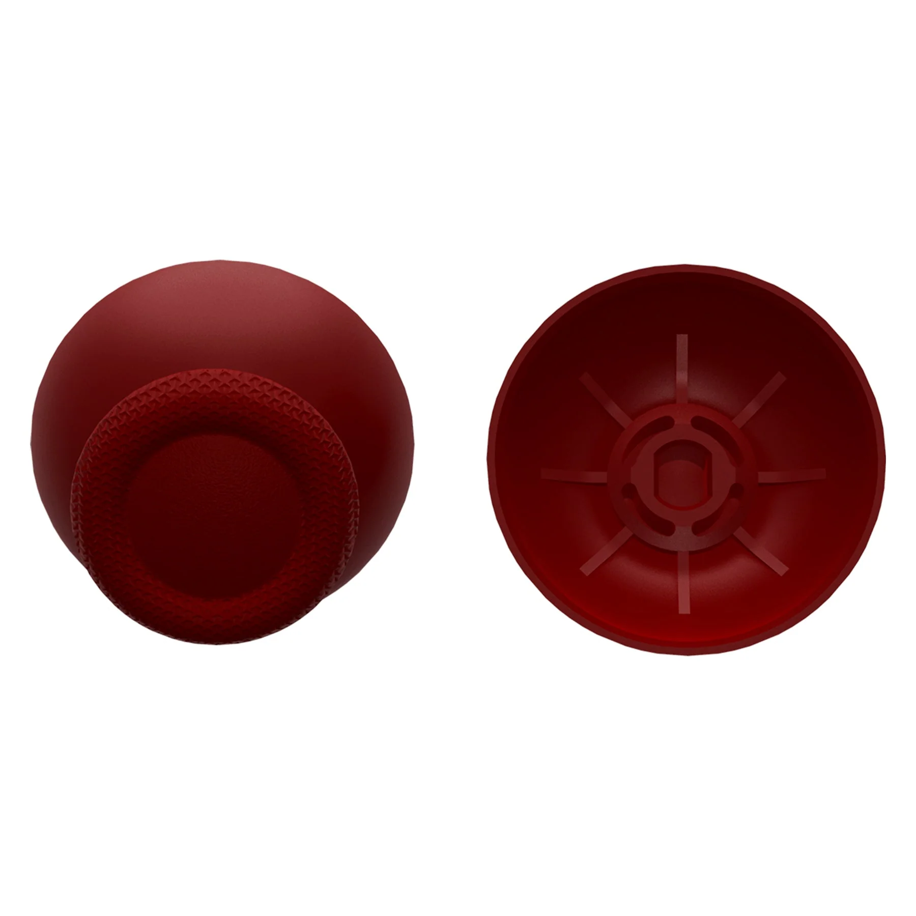 eXtremeRate Replacement Thumbsticks Analog Stick Joystick Compatible with PS5 & PS4 All Model Controller - Carmine Red - Image 6
