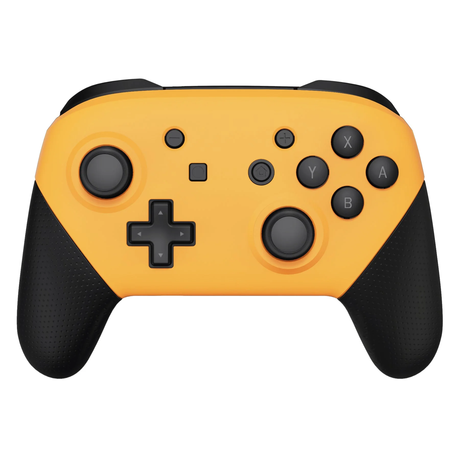 eXtremeRate Replacement Faceplate and Backplate for Nintendo Switch Pro Controller - Caution Yellow - Image 3