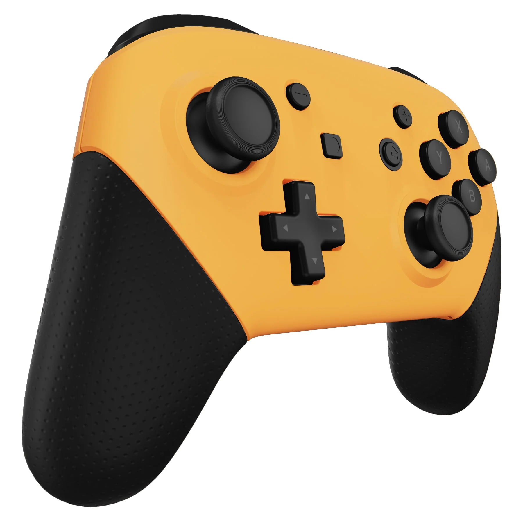 eXtremeRate Replacement Faceplate and Backplate for Nintendo Switch Pro Controller - Caution Yellow - Image 5