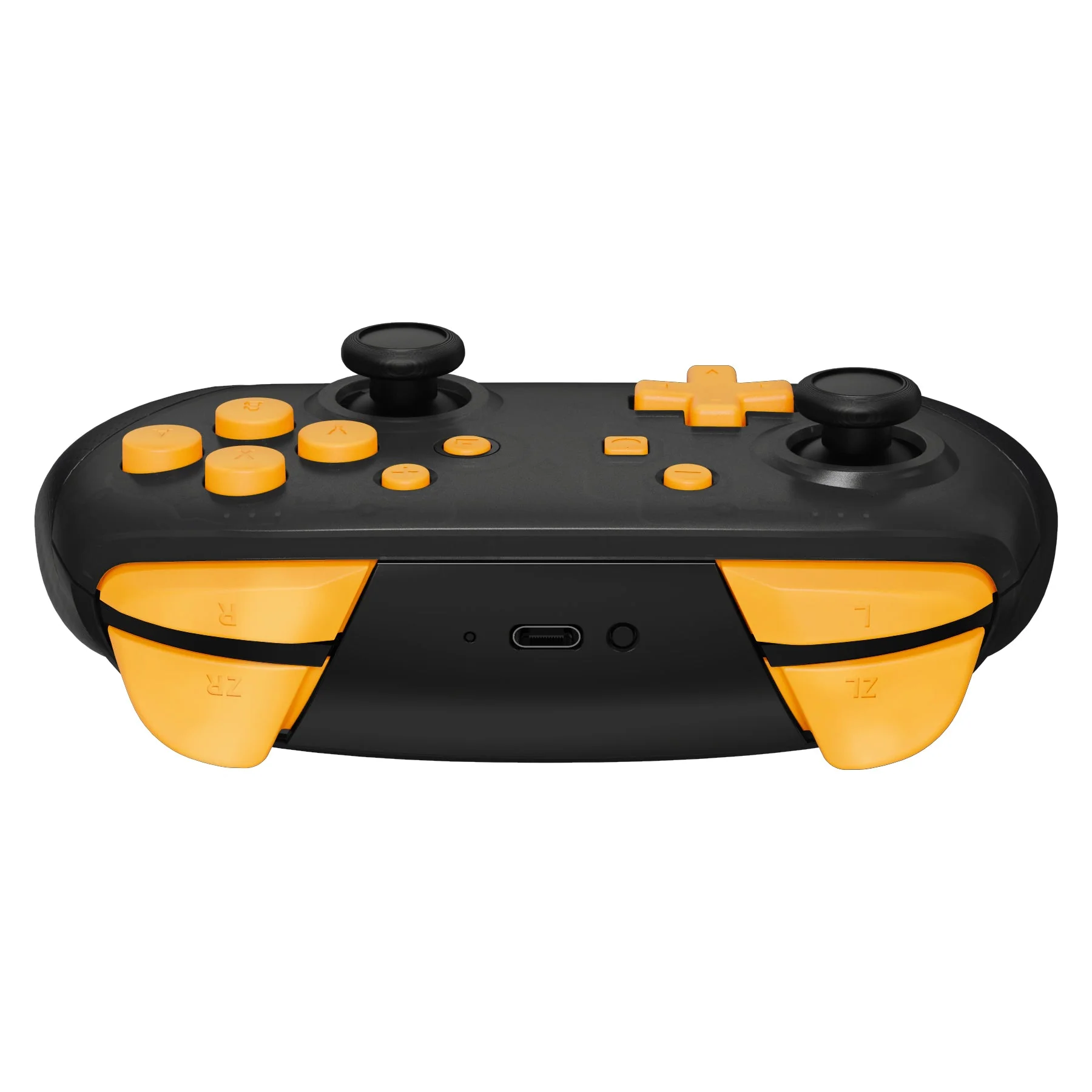 eXtremeRate DIY Replacement Full Set Buttons for Nintendo Switch Pro Controller - Caution Yellow - Image 7