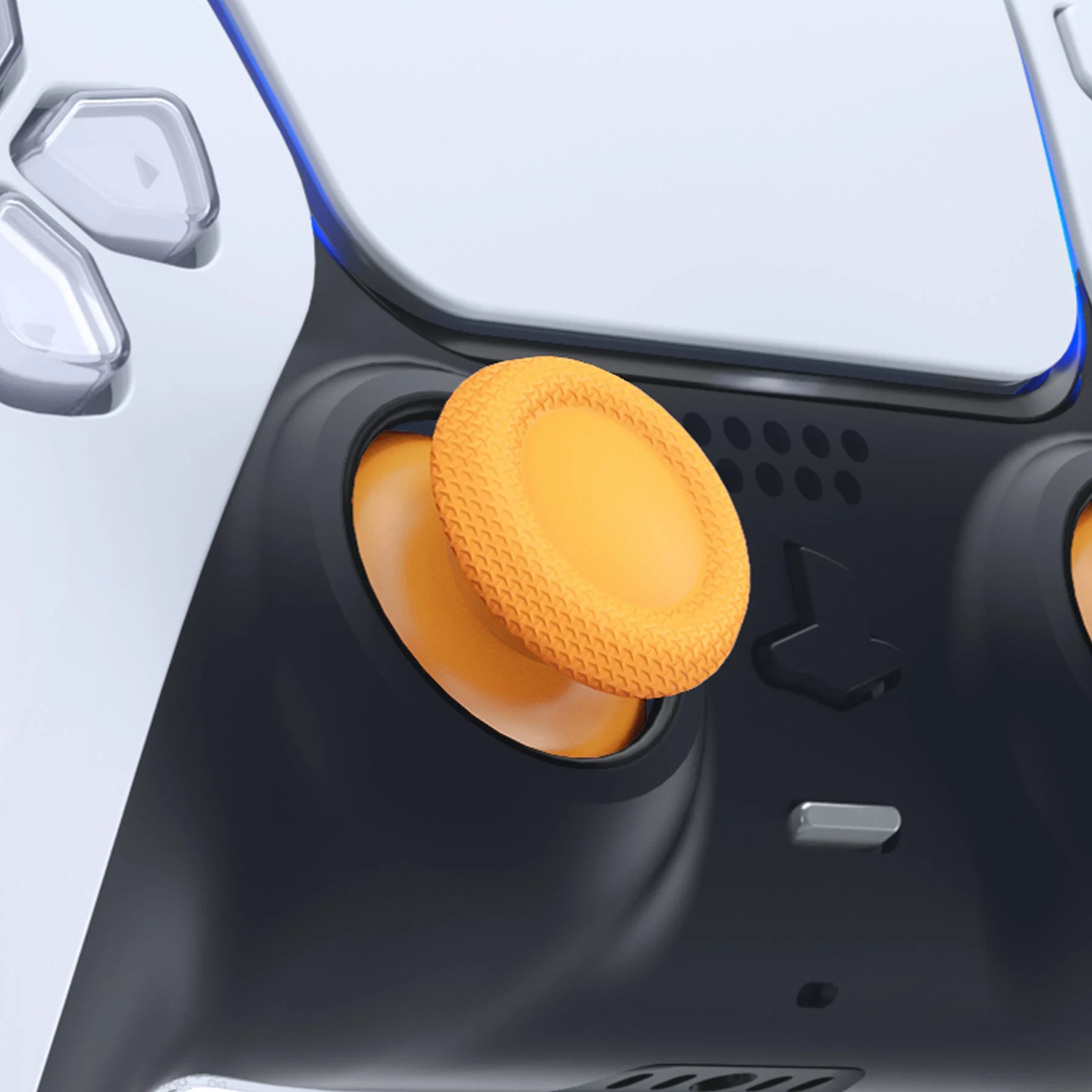 eXtremeRate Replacement Thumbsticks Analog Stick Joystick Compatible with PS5 & PS4 All Model Controller - Caution Yellow - Image 3