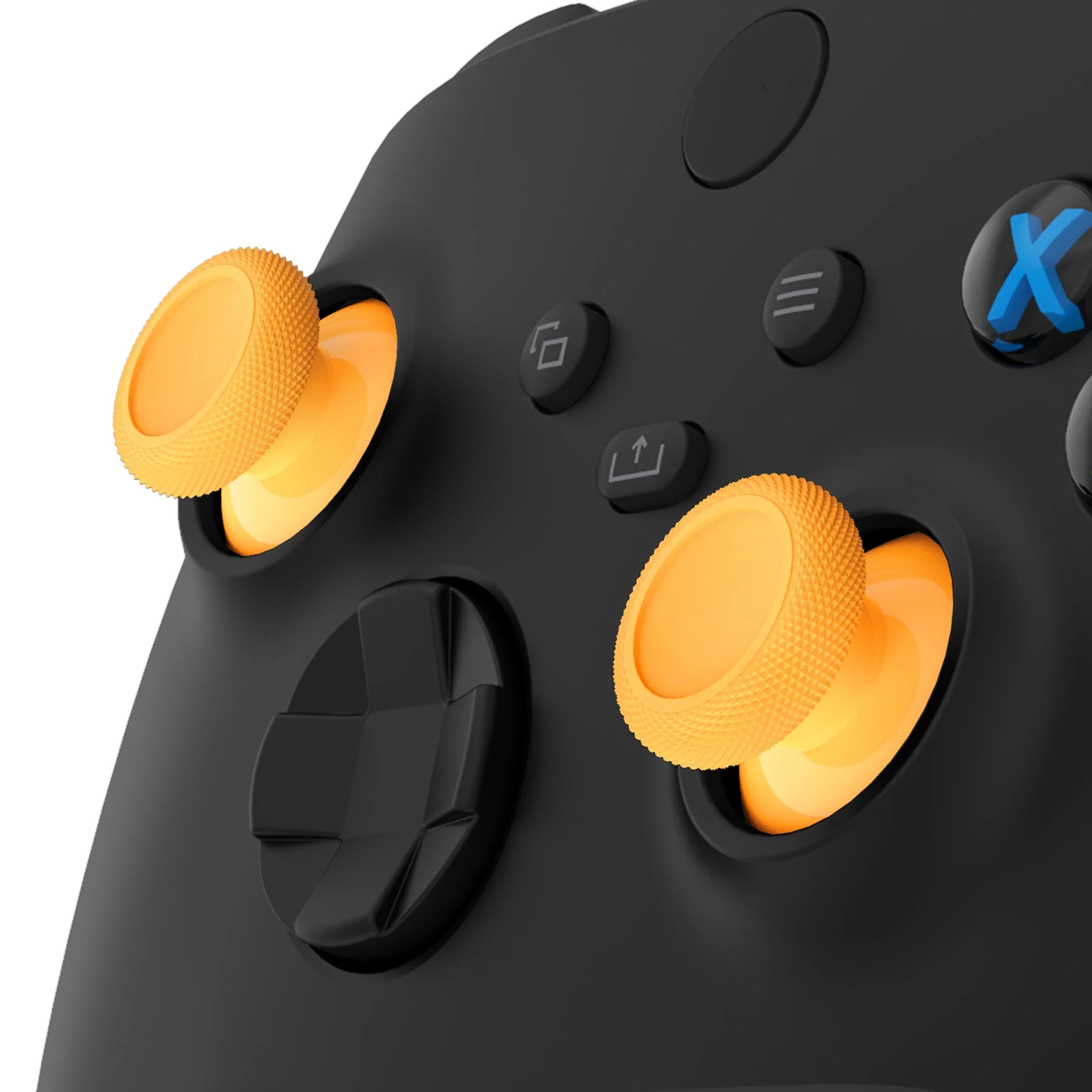 eXtremeRate Replacement Thumbsticks for Xbox Series X/S Controller & Xbox One X/S Controller & Xbox One Standard Controller & Xbox One Elite Controller - Caution Yellow - Image 3