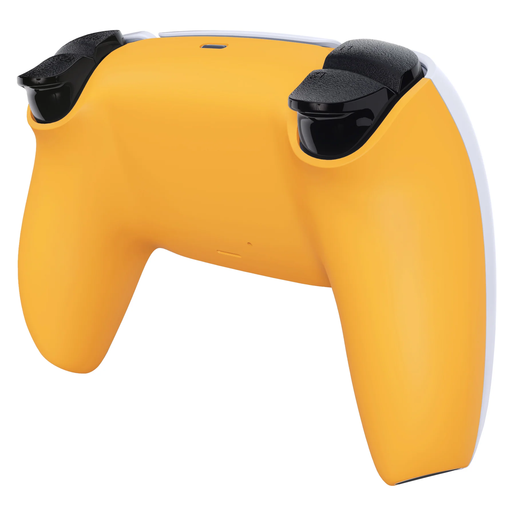 eXtremeRate Replacement Back Housing Bottom Shell Compatible with PS5 Controller BDM-010/020/030/040/050 - Caution Yellow - Image 5