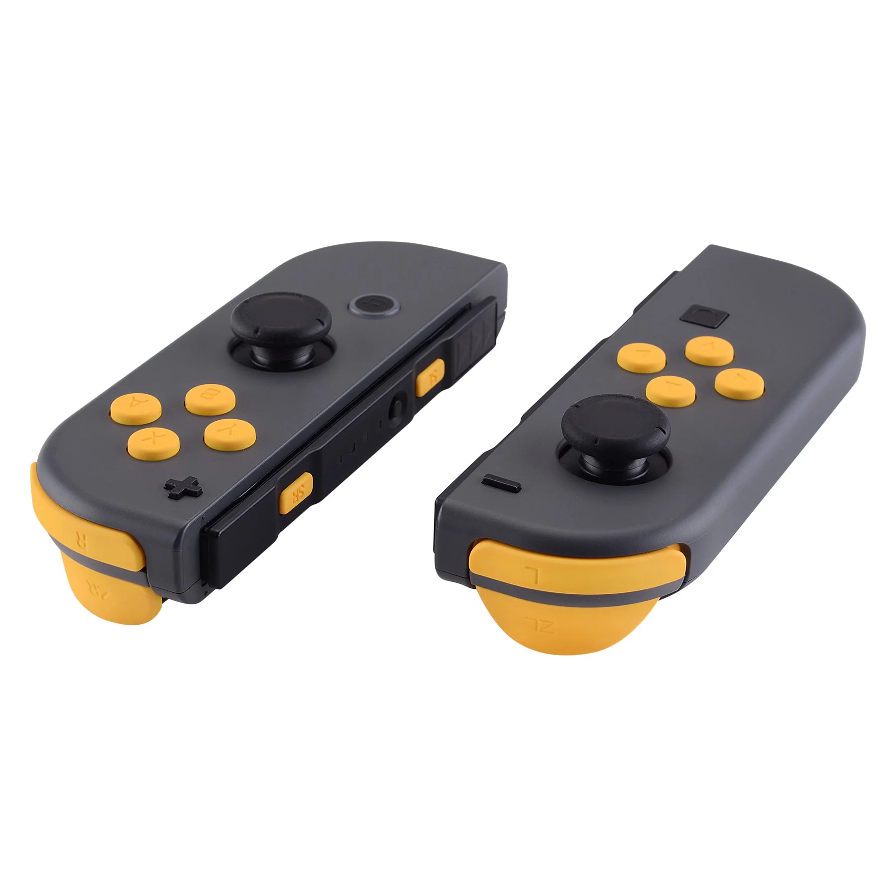 eXtremeRate Replacement Full Set Buttons for Joycon of NS Switch - Caution Yellow - Image 4