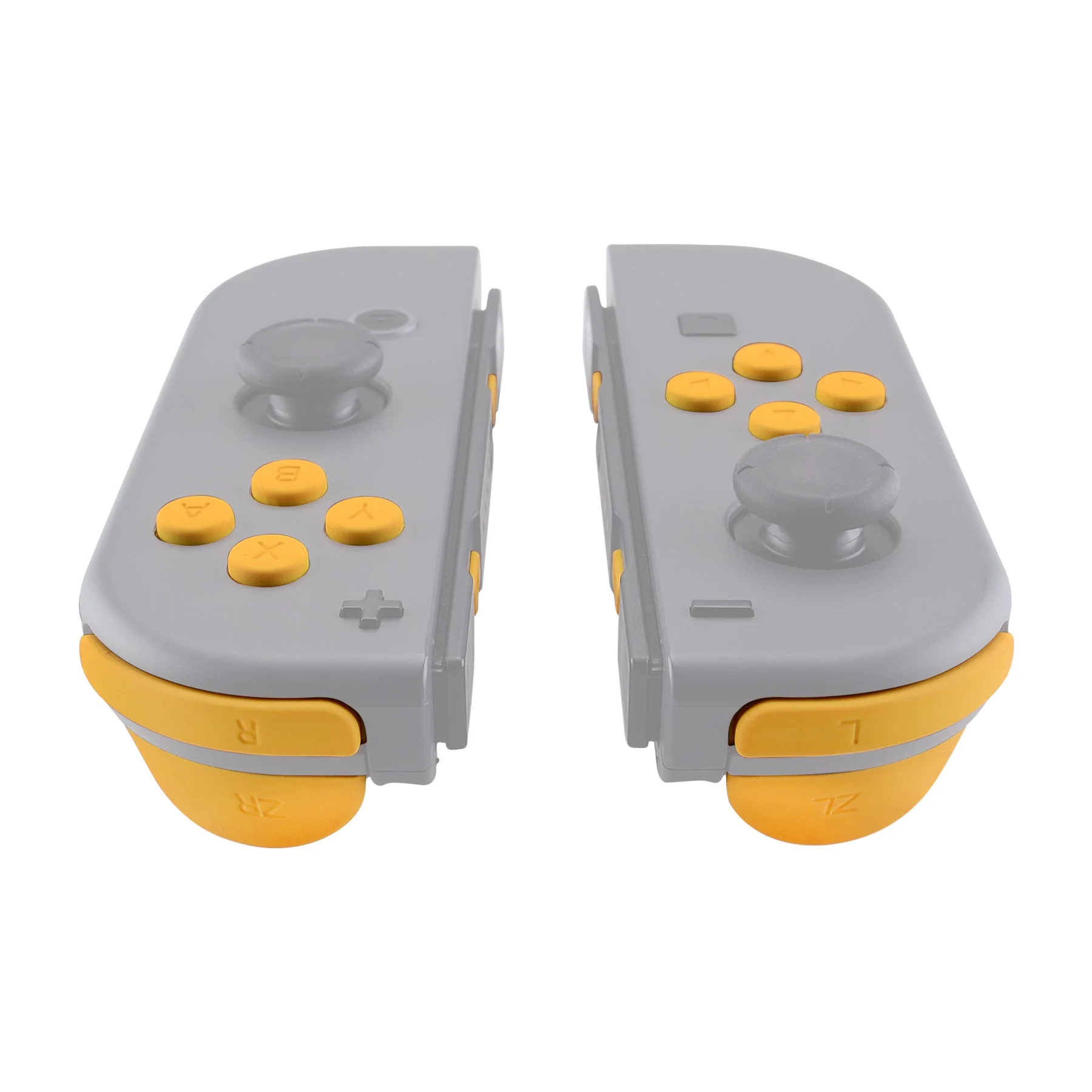 eXtremeRate Replacement Full Set Buttons for Joycon of NS Switch - Caution Yellow - Image 5
