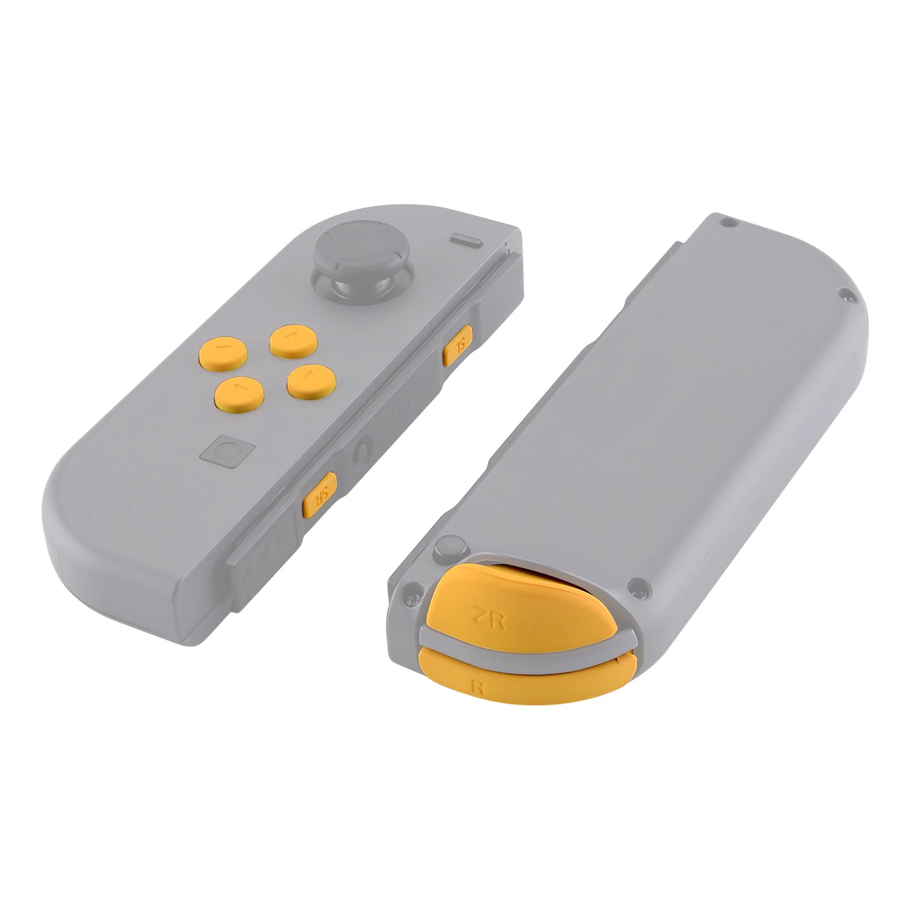 eXtremeRate Replacement Full Set Buttons for Joycon of NS Switch - Caution Yellow - Image 6