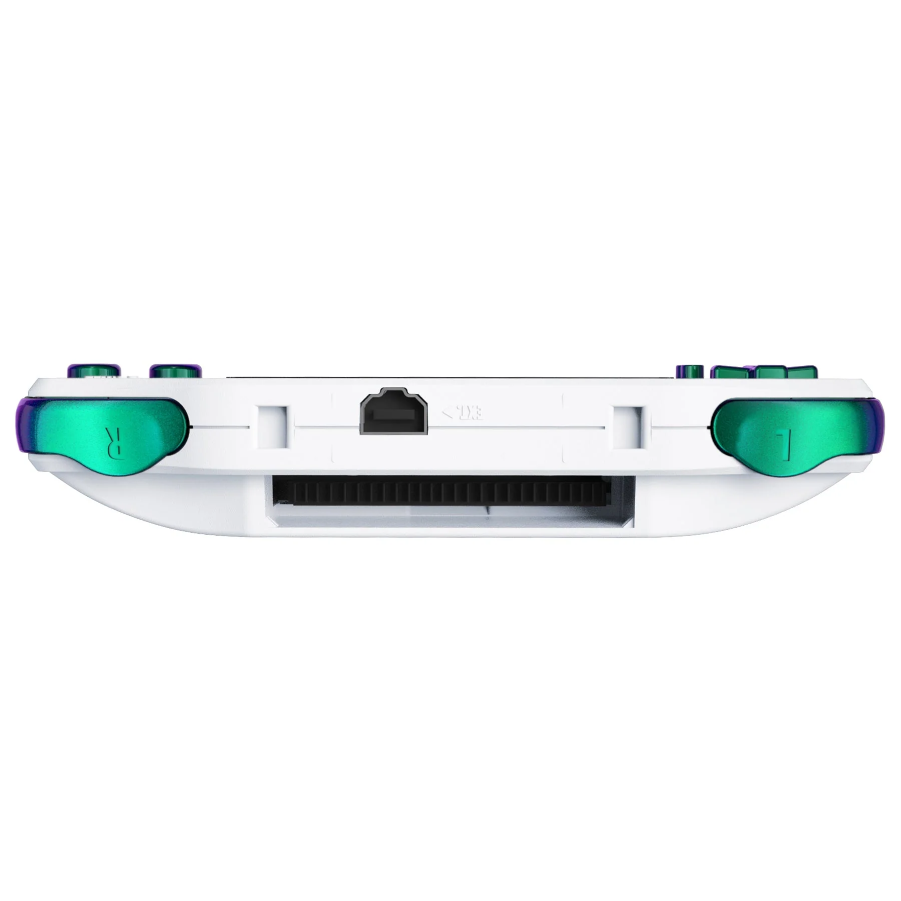 eXtremeRate GBA Replacement Full Set Buttons for Gameboy Advance - Chameleon Green Purple - Image 7
