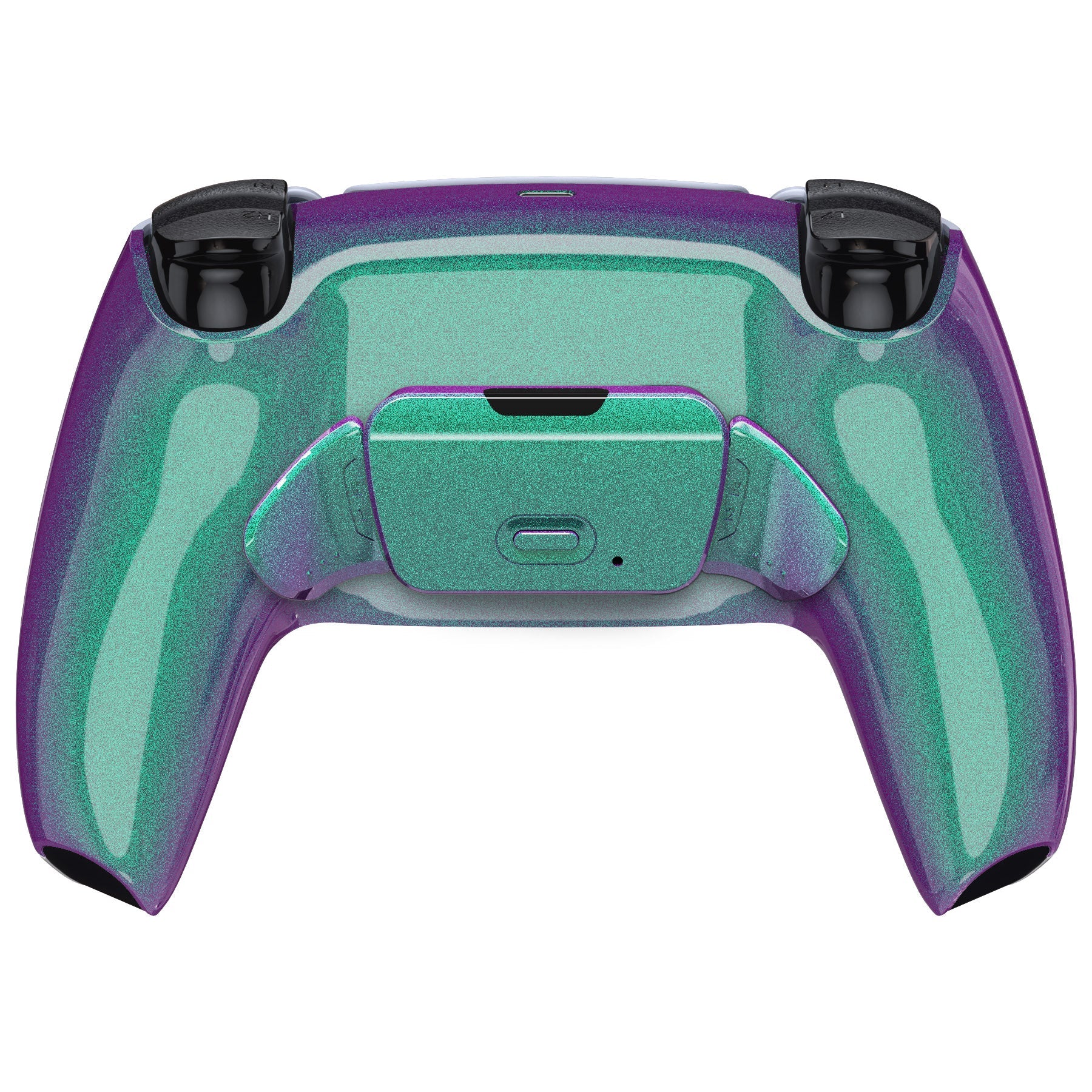 eXtremeRate Remappable Rise 2.0 Remap Kit for PS5 Controller BDM-010 & BDM-020 - Chameleon Green Purple - Image 7