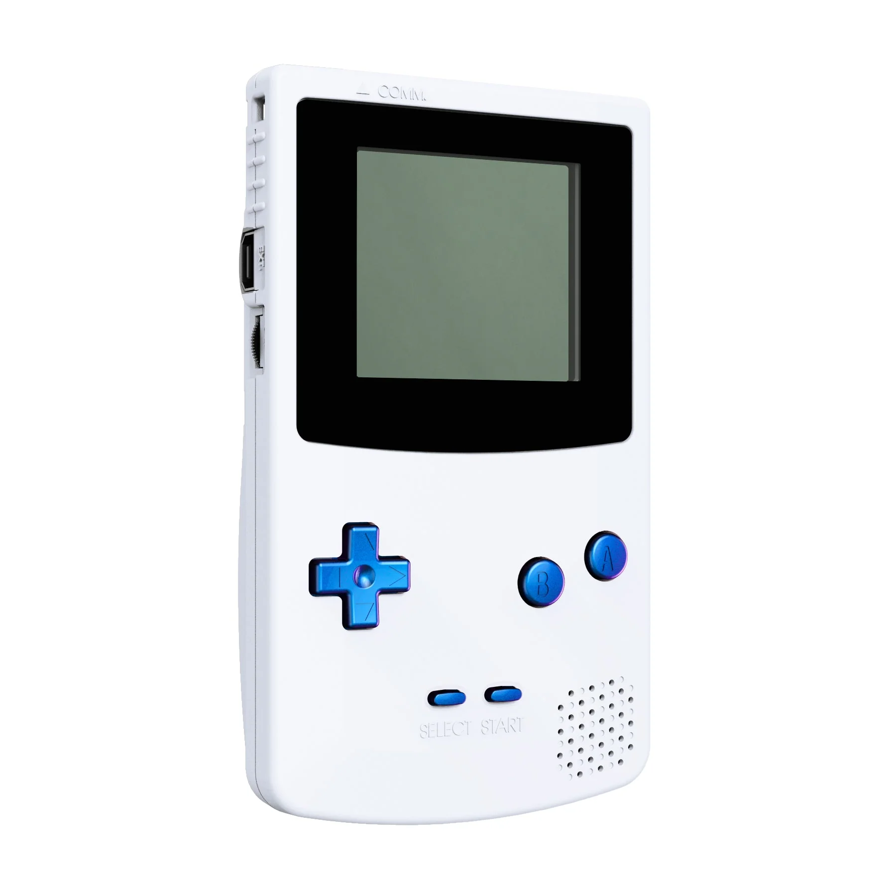 eXtremeRate Replacement Full Set Buttons for Gameboy Color GBC - Chameleon Purple Blue - Image 4