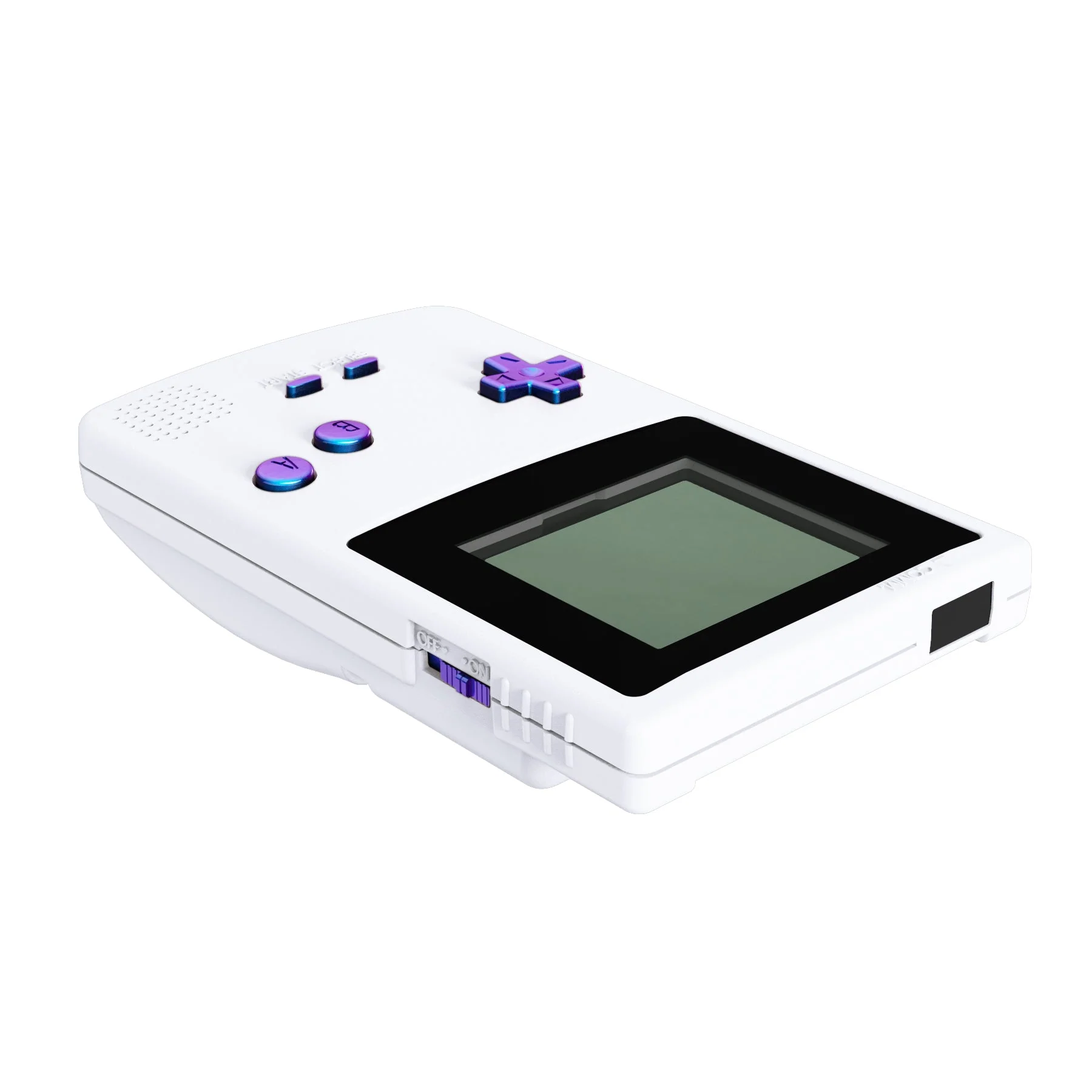 eXtremeRate Replacement Full Set Buttons for Gameboy Color GBC - Chameleon Purple Blue - Image 6