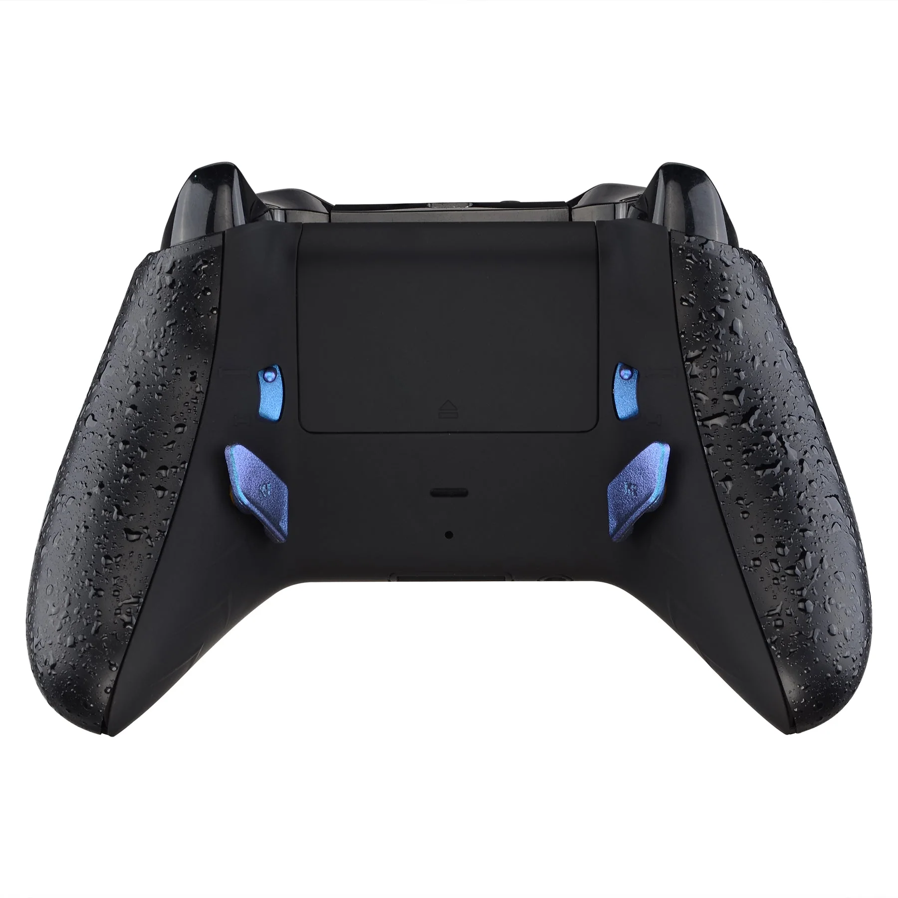 eXtremeRate Replacement Redesigned Back Buttons HK3 HK4 Trigger lock K1 K2 Paddles for eXtremeRate LOFTY Remap & Trigger Stop Kit, Compatible with Xbox One X & S Controller - Chameleon Purple Blue - Image 2