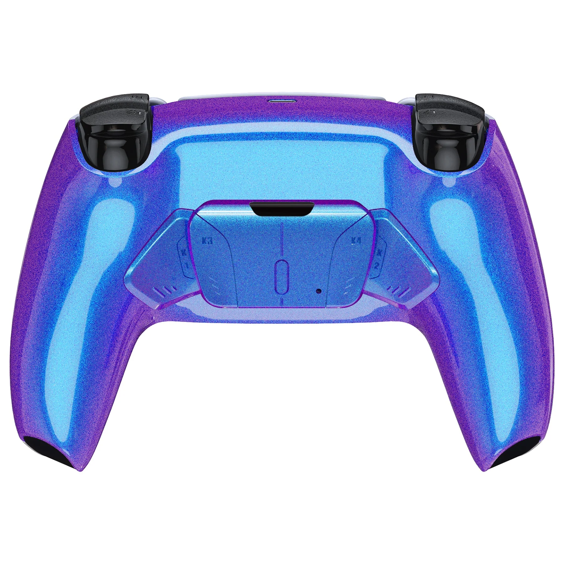 eXtremeRate Remappable RISE4 Remap Kit for PS5 Controller BDM-010/020 - Chameleon Purple Blue - Image 7