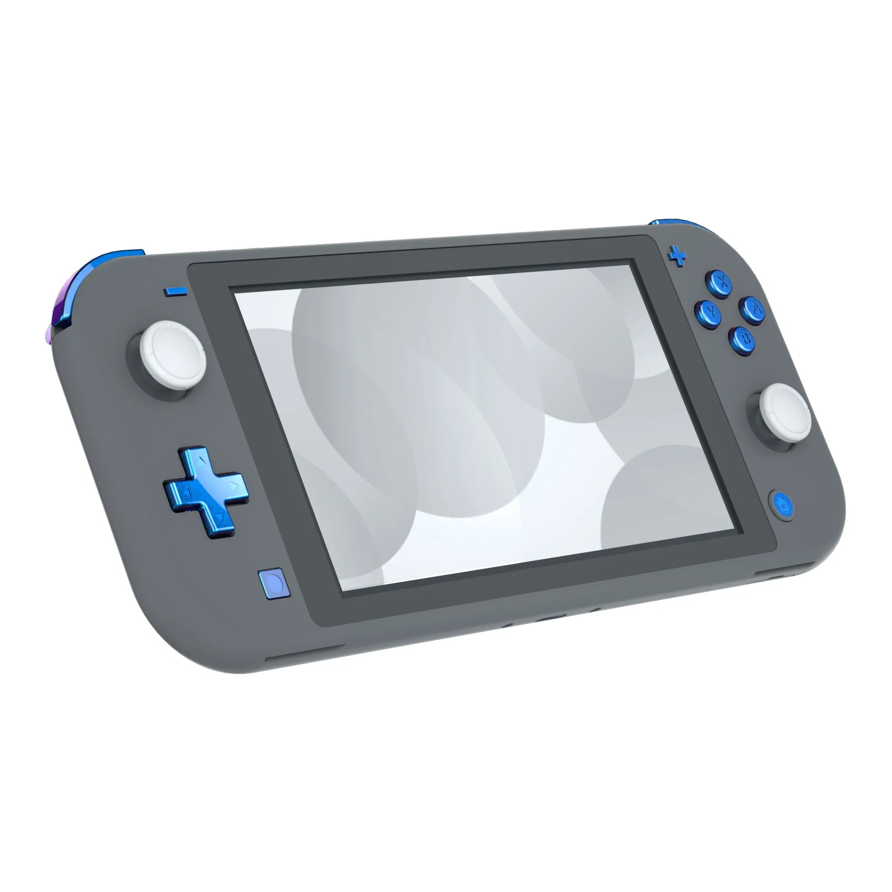 eXtremeRate Replacement Full Set Buttons for NS Switch Lite - Chameleon Purple Blue - Image 5